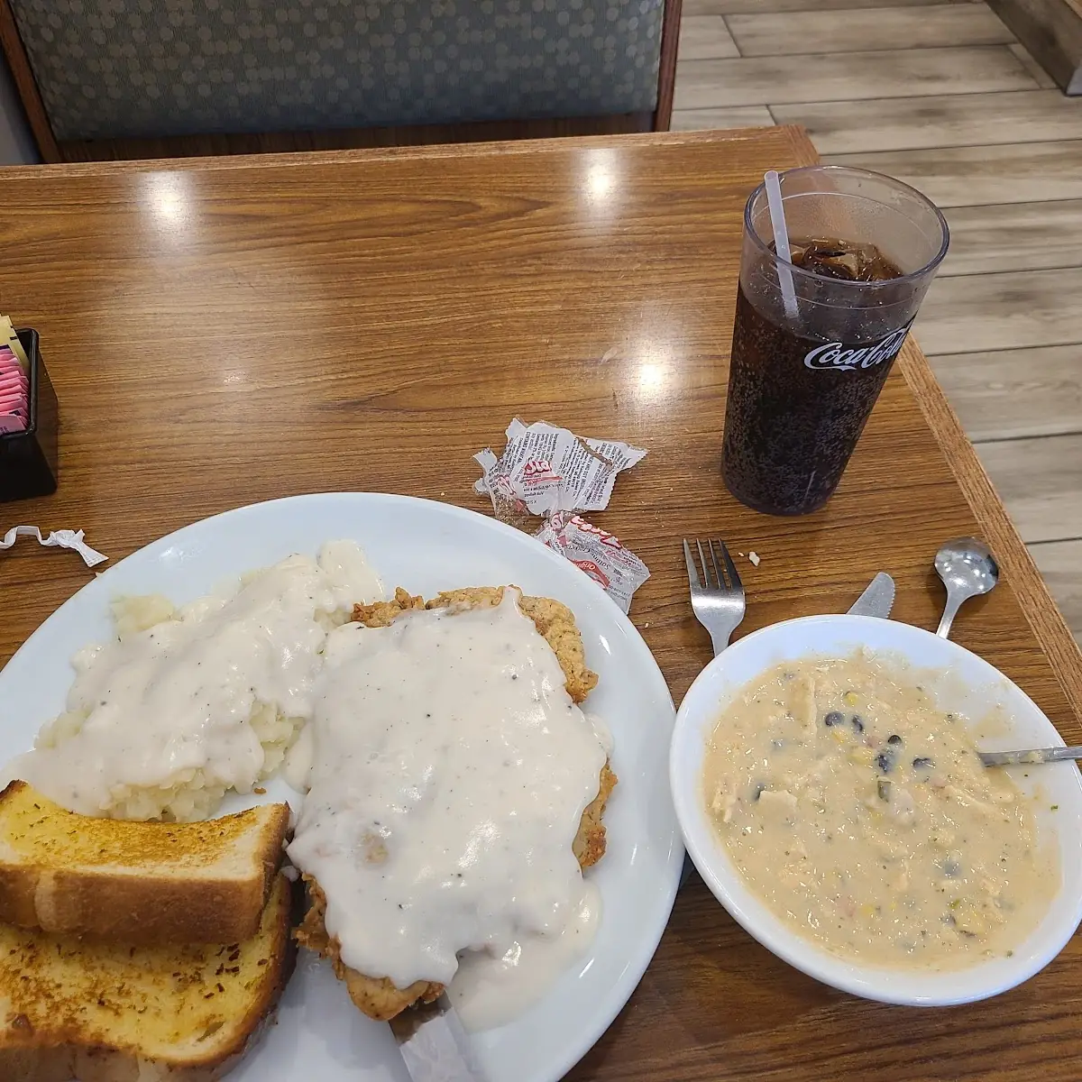 Chicken Fried Steak Mashed Potatoes