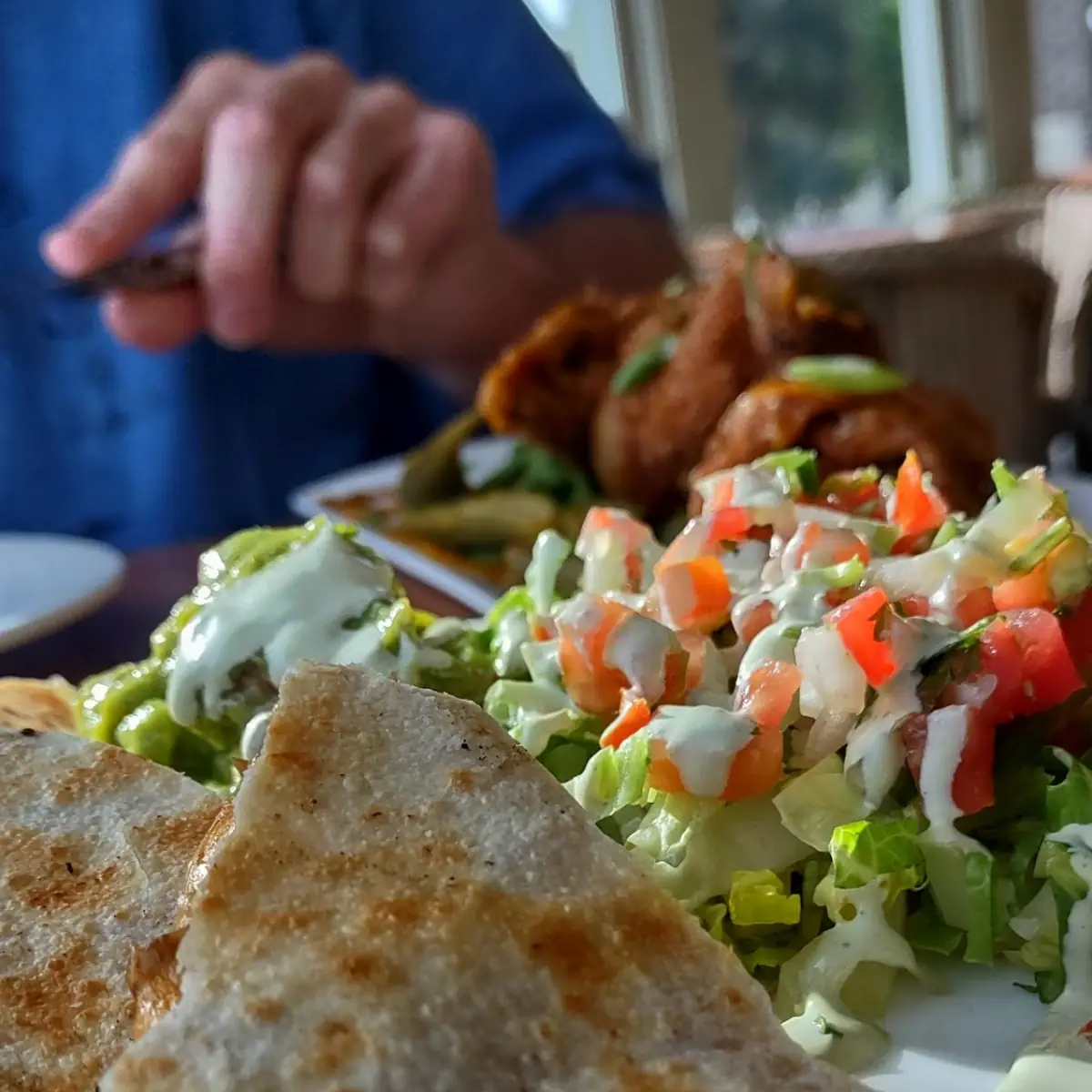 Grilled Chicken Quesadilla