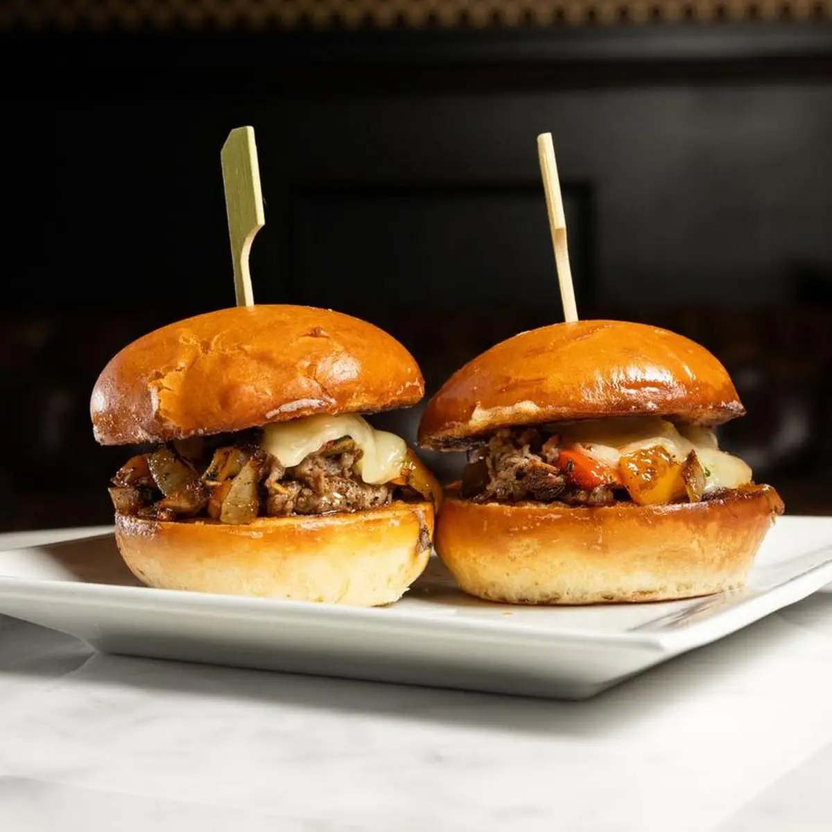 Philly Cheese Steak Sliders