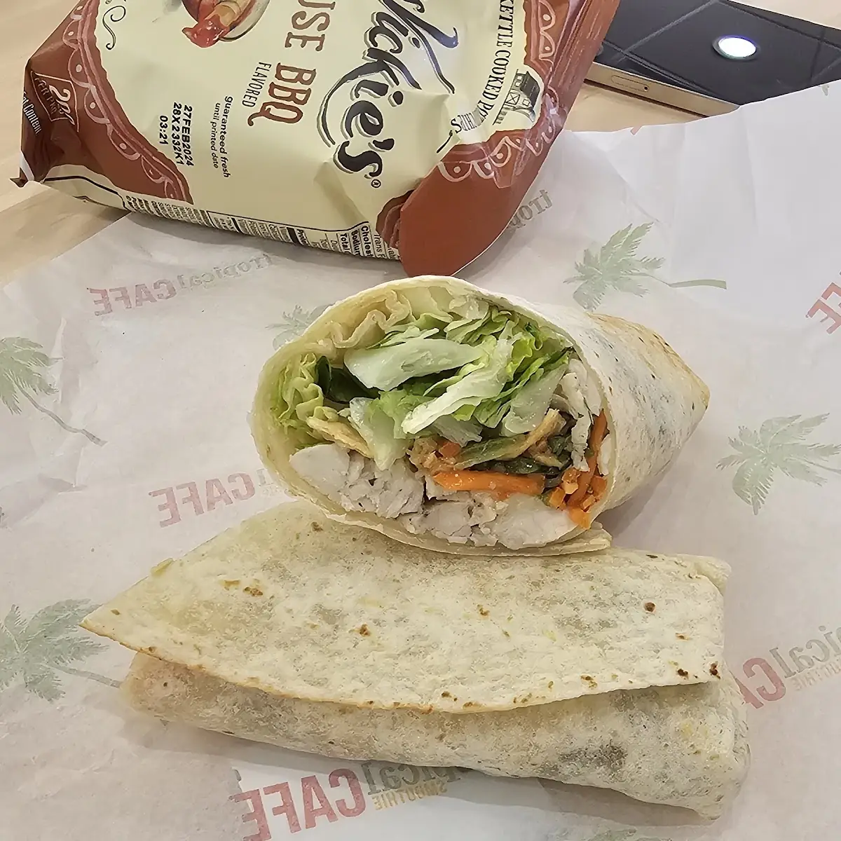 Thai Chicken Wrap