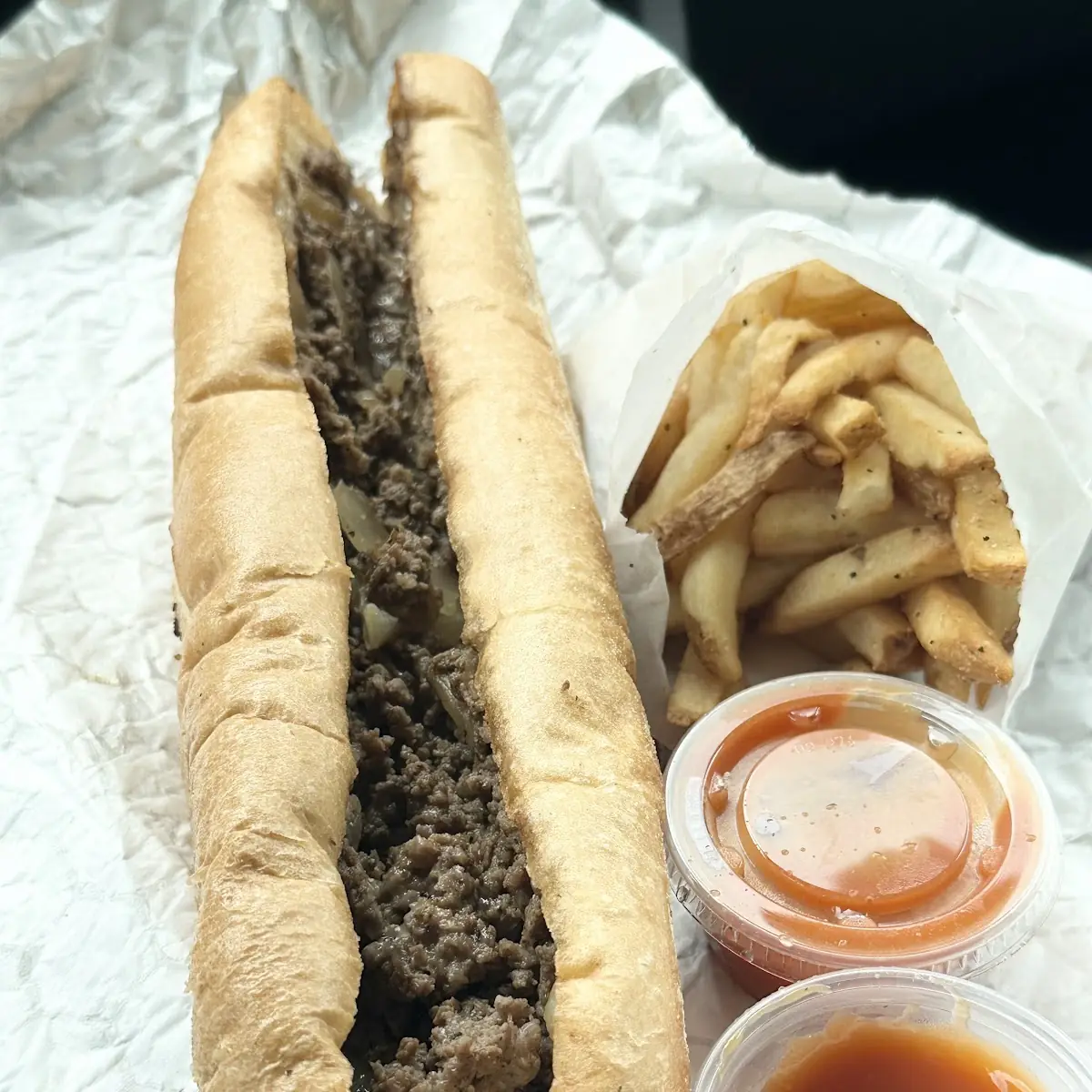 Philly Cheese Steak Sandwich