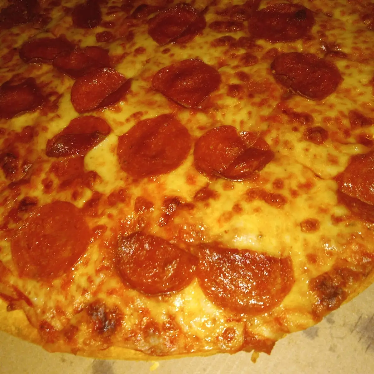 Pepperoni Thin Crust Pizza