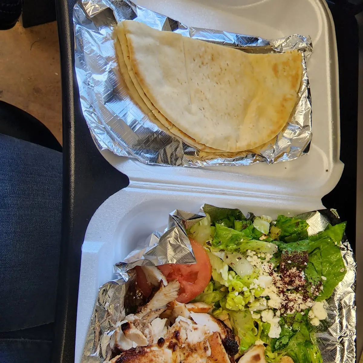 Lunch Shawarma or Gyro Salad