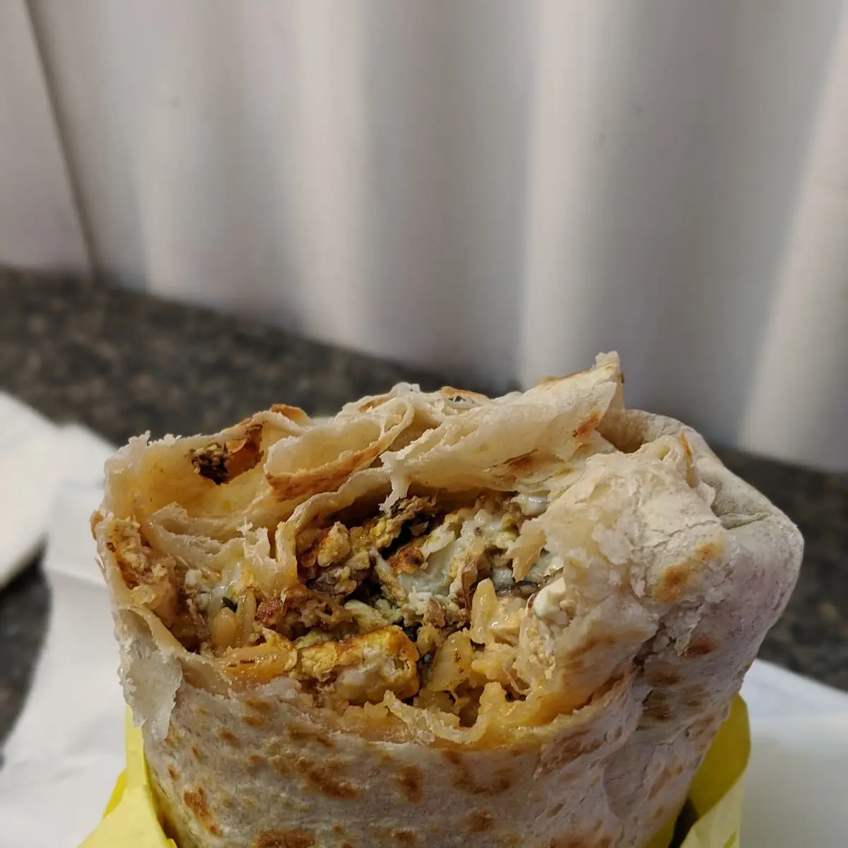 Ground Beef Burrito