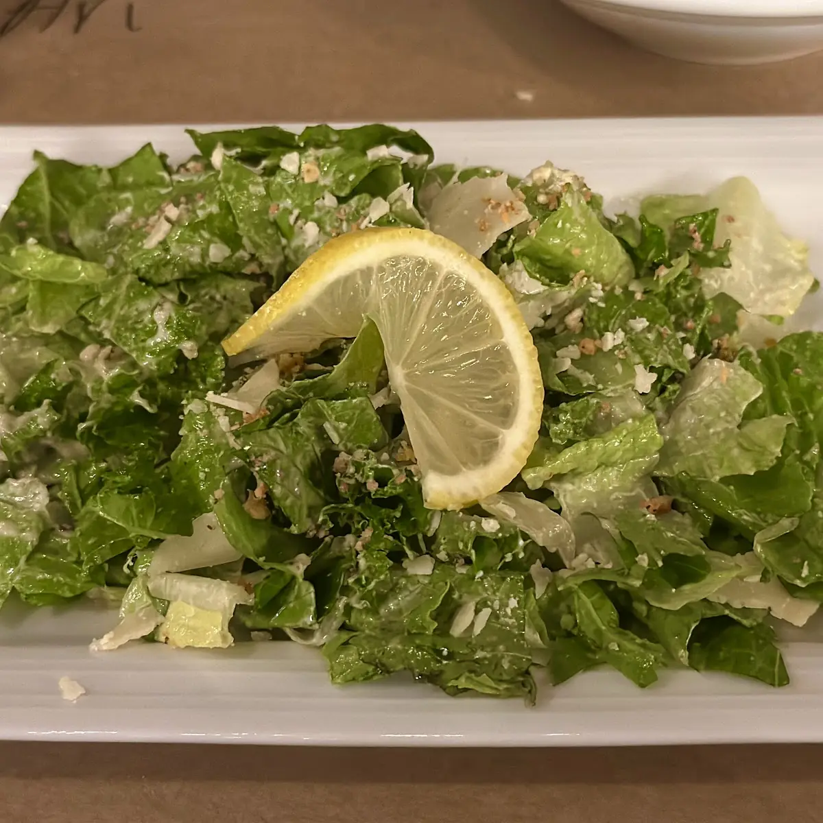 Kale Caesar Salad