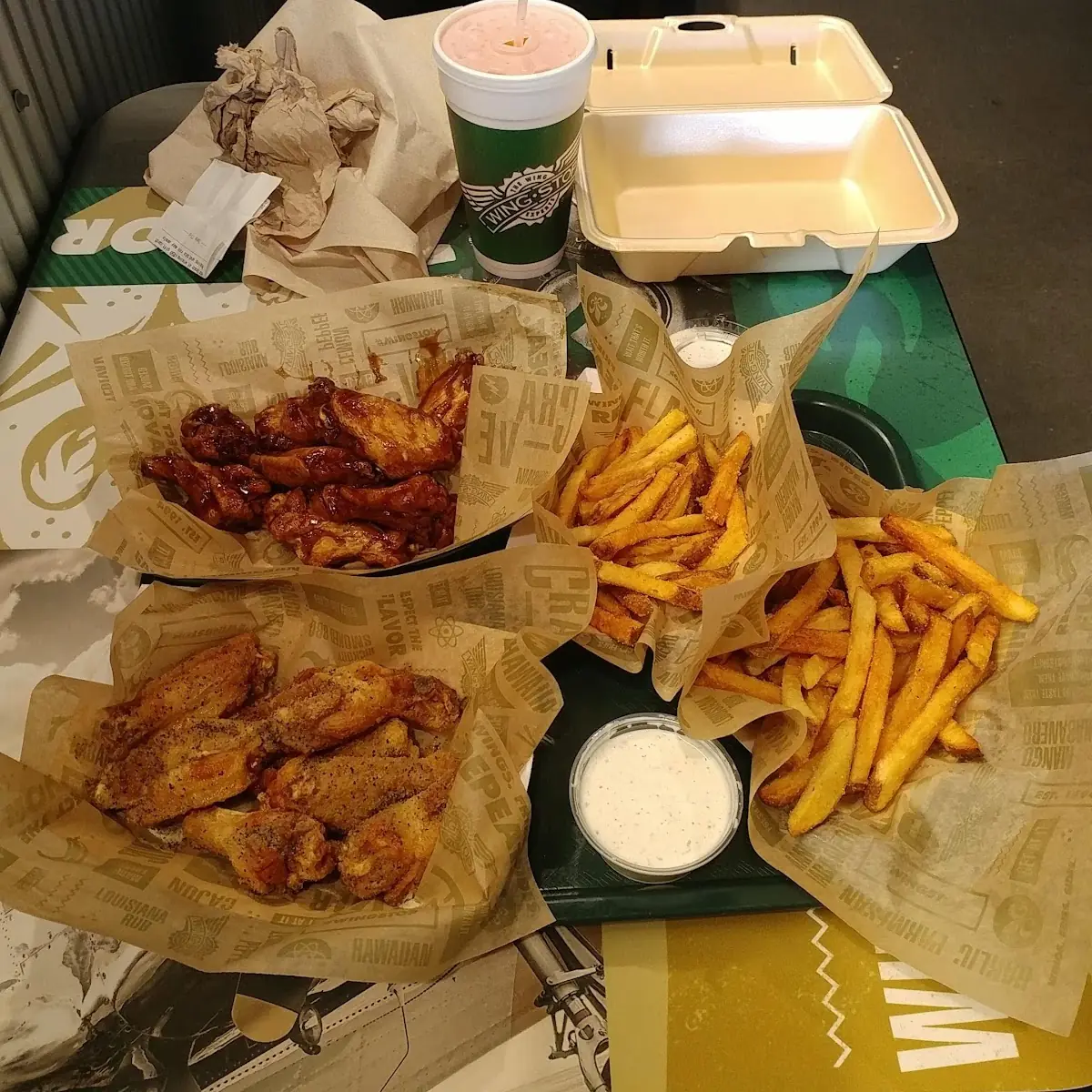 Lemon Pepper an Teriyaki