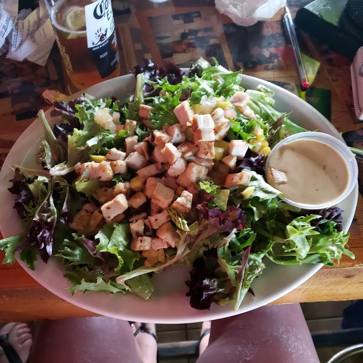 Chicken Poblano Ranch Salad