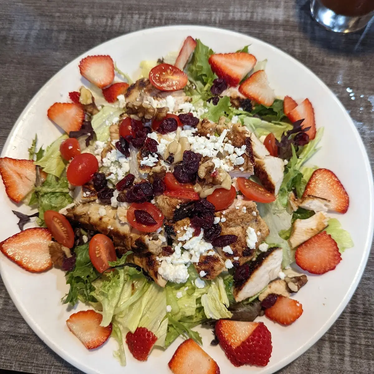 Grilled Chicken & Strawberry Salad