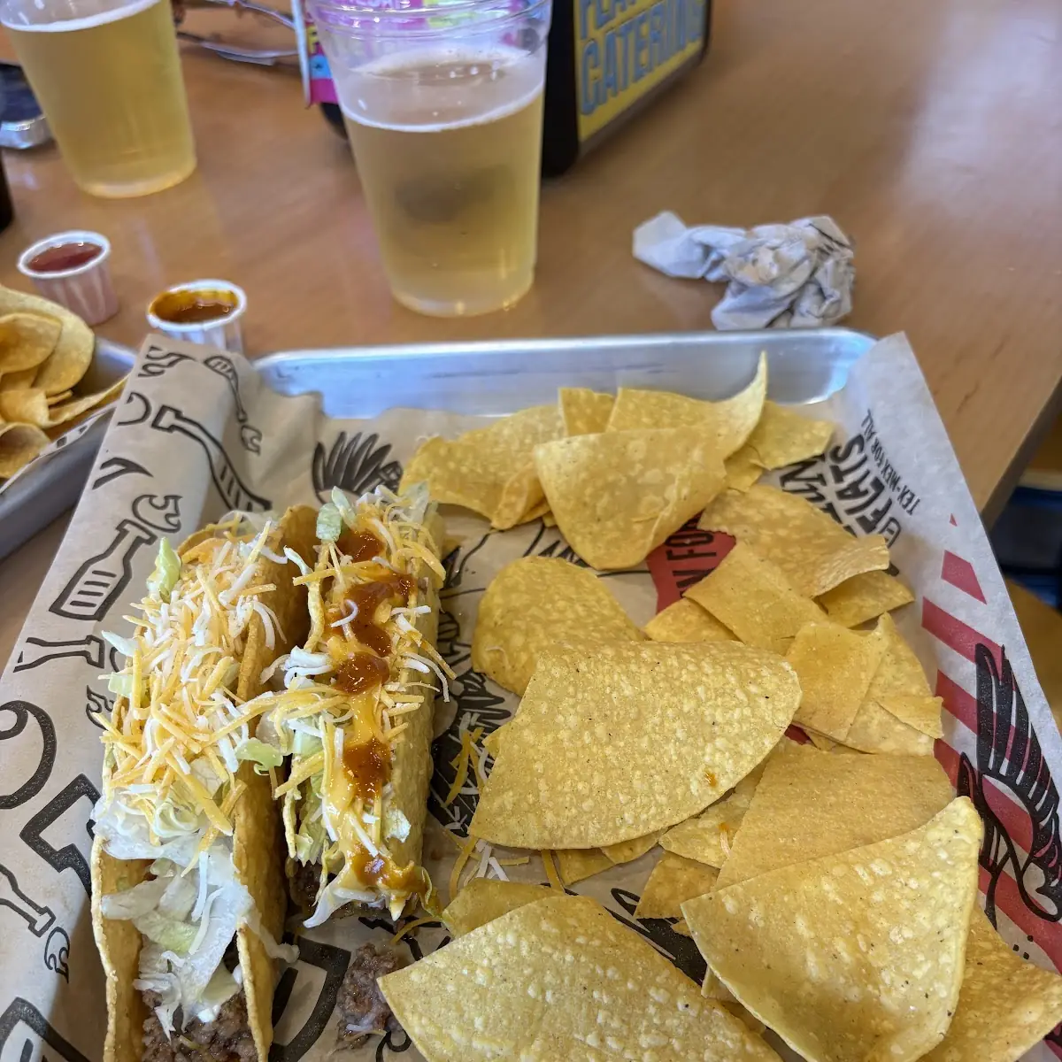 Dos Taco Platter Dos Equis