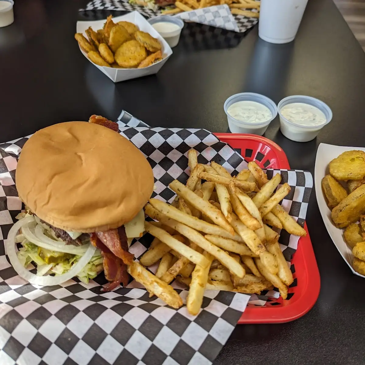 Blazers Bacon Double Cheeseburger