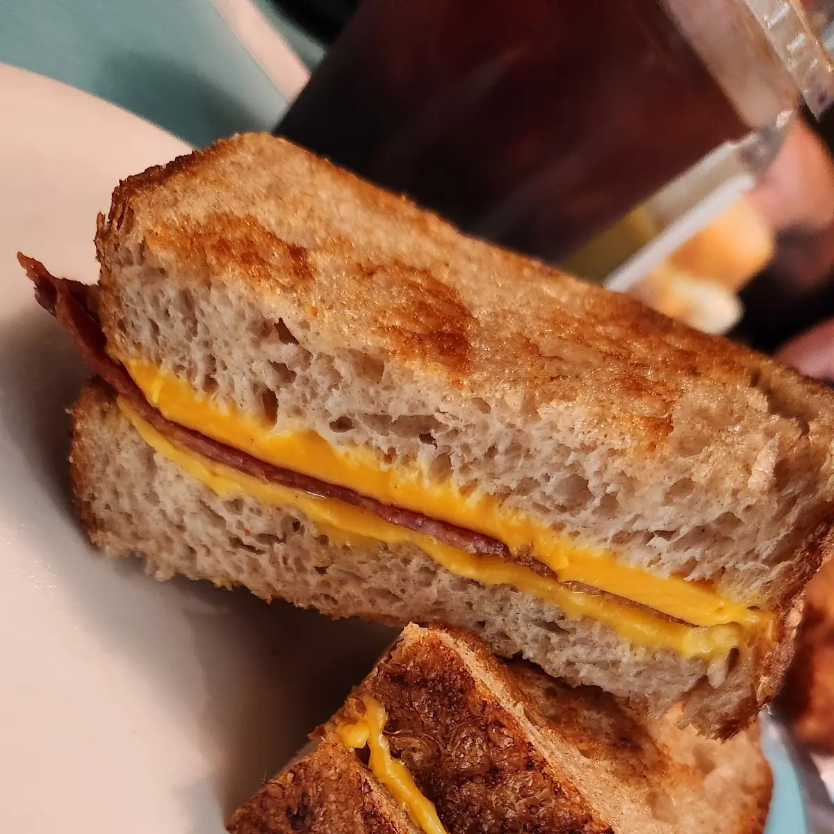 Grilled Cheese with Bacon