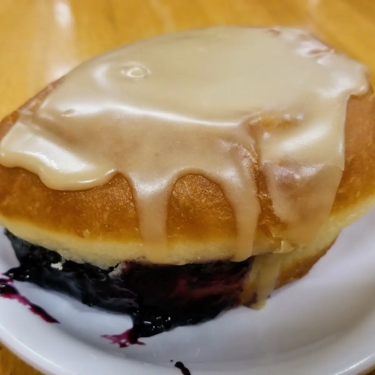 Maple Blueberry Donut
