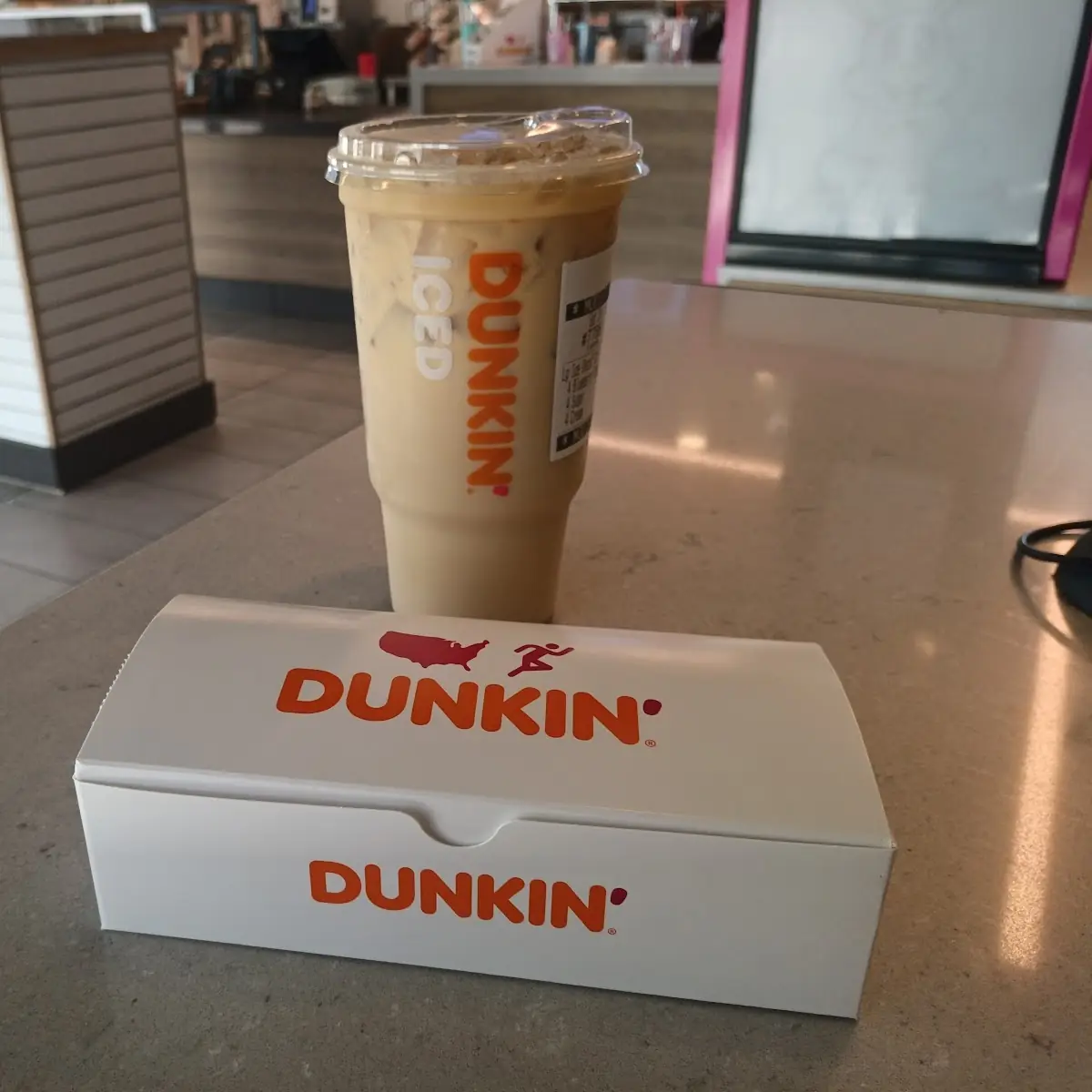 Blueberry Muffin Iced Latte