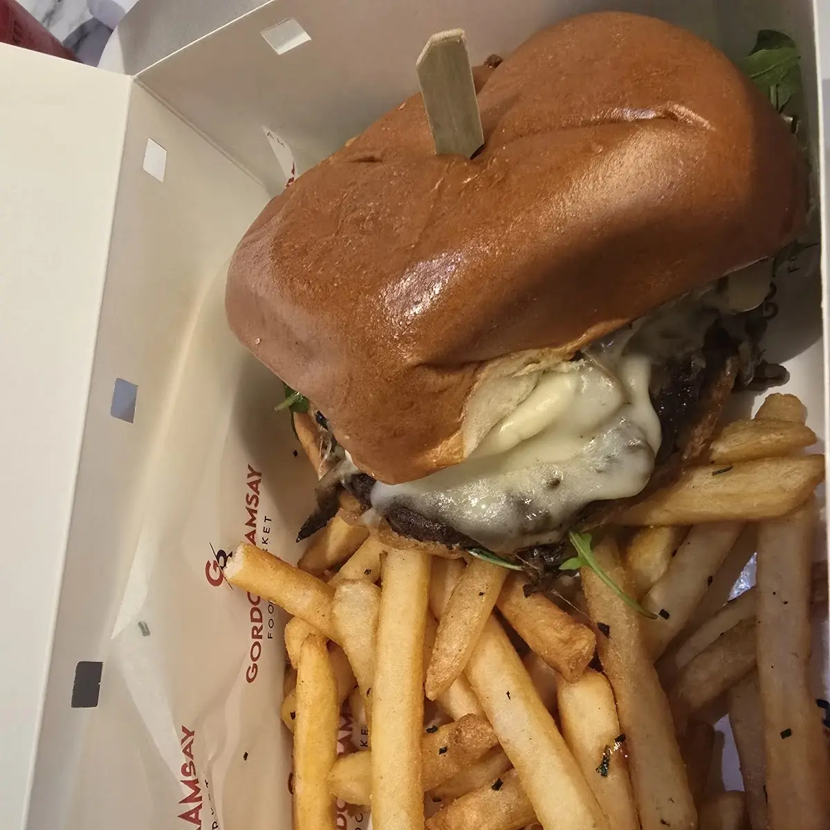 Mushroom Swiss Burger
