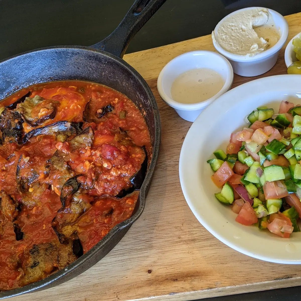 Eggplant Shakshuka