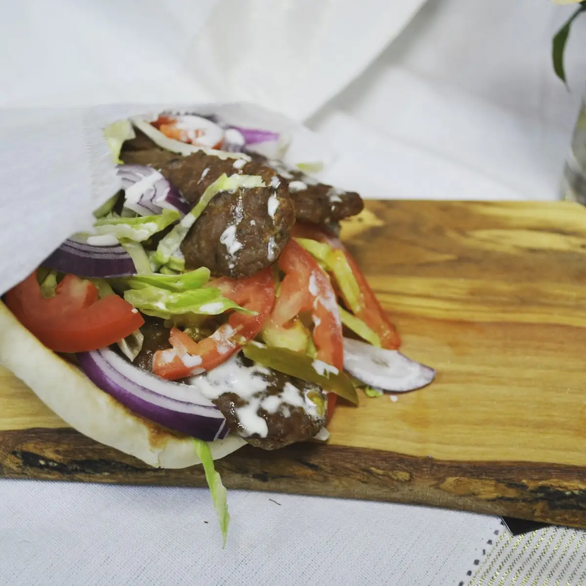 Beef Gyro Sandwich