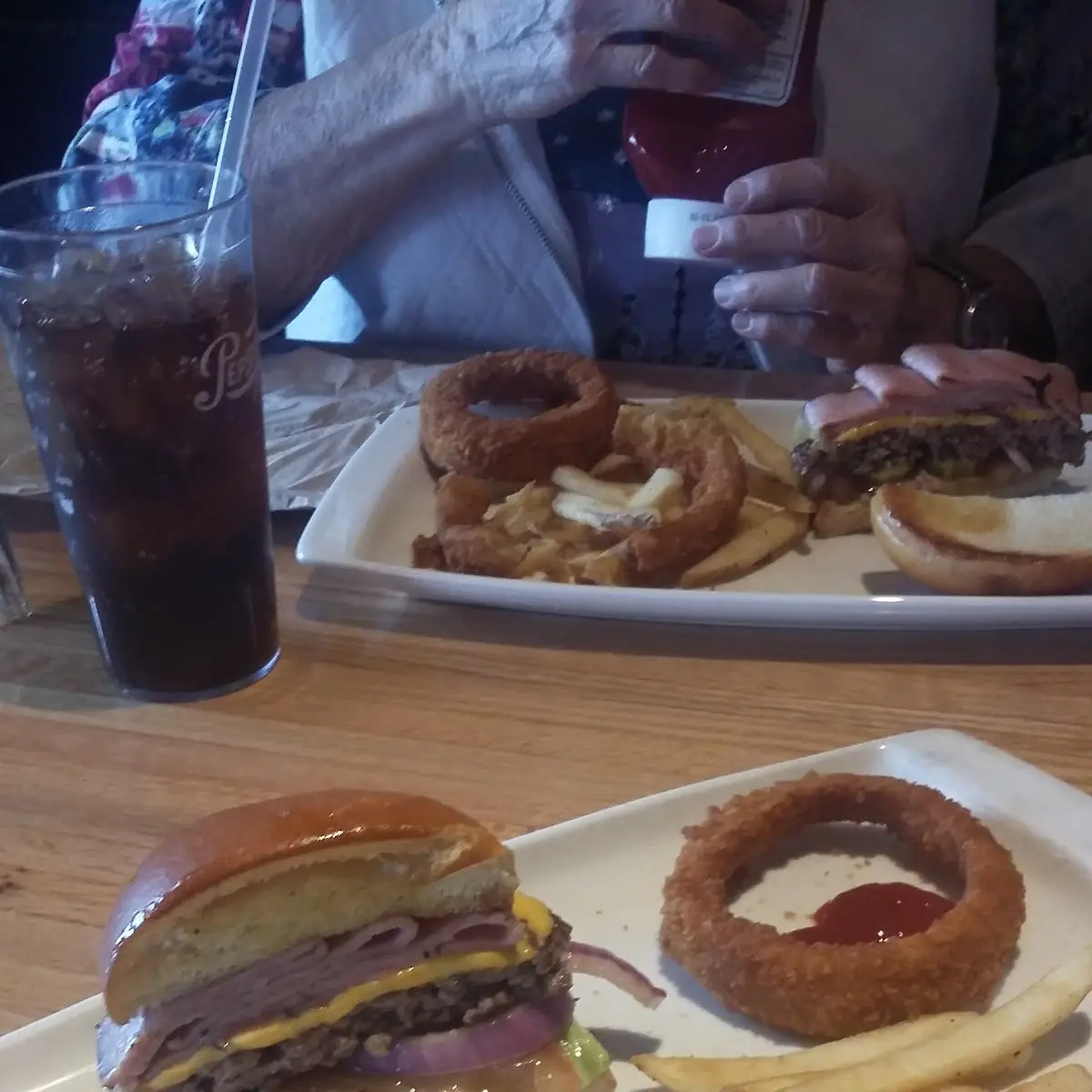 Cheeseburger Combo Sandwich