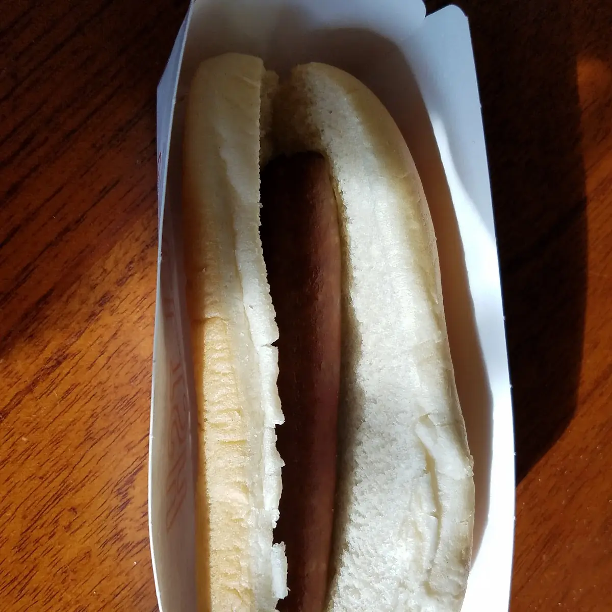 Plain Hot Dog