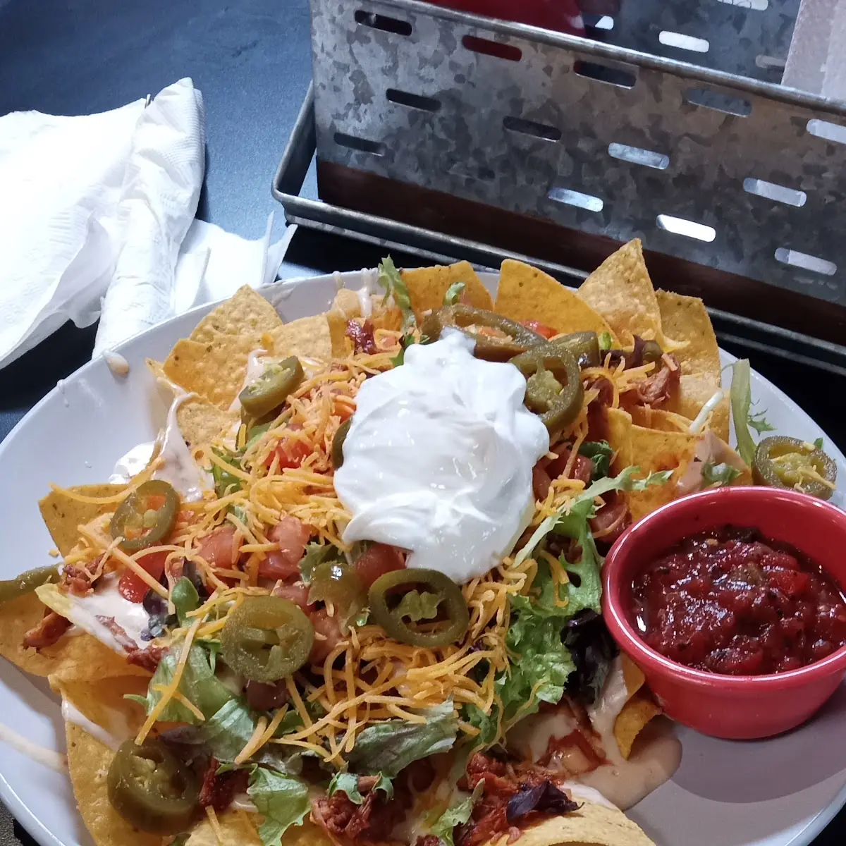 BBQ Chicken Nachos
