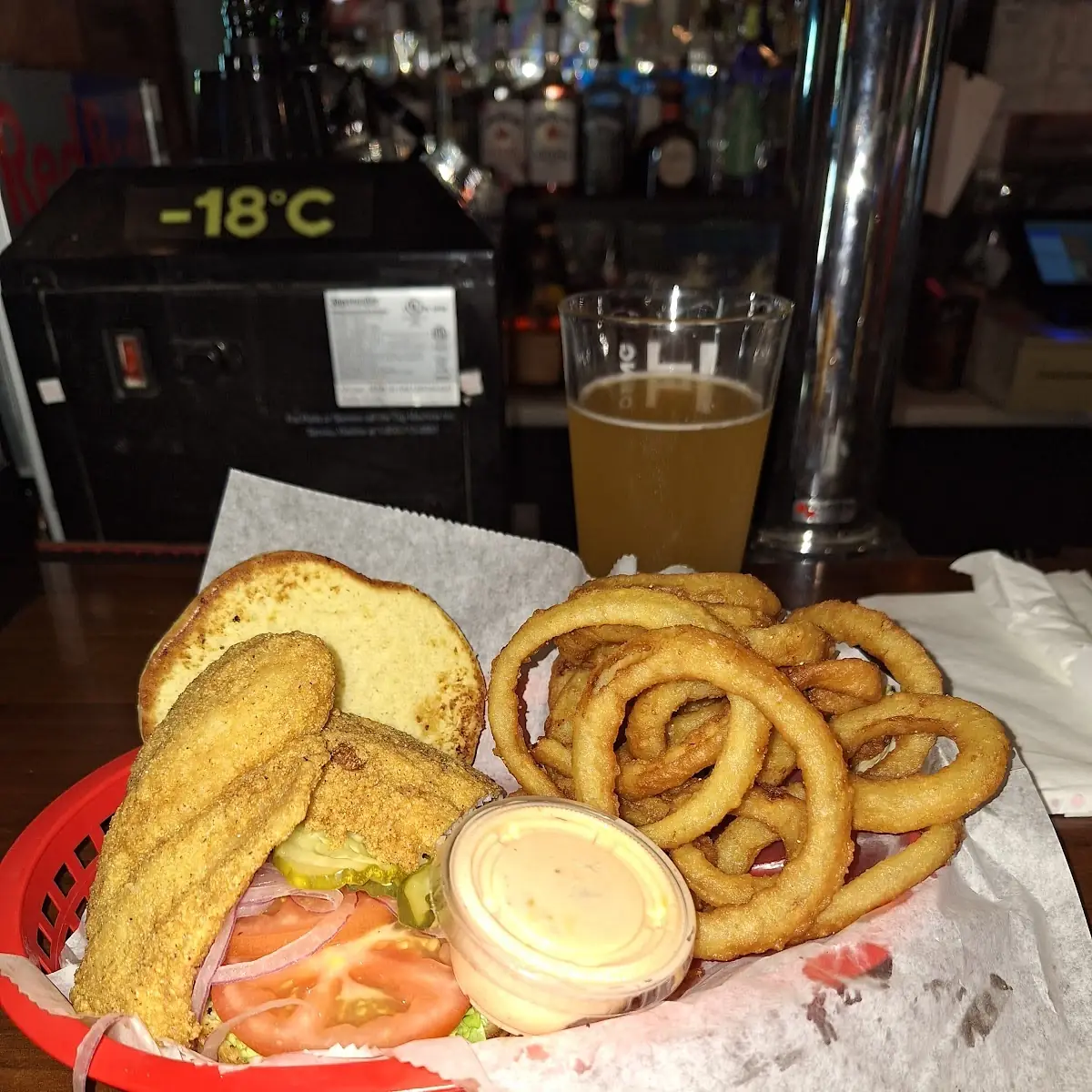 Basket of Onion Rings