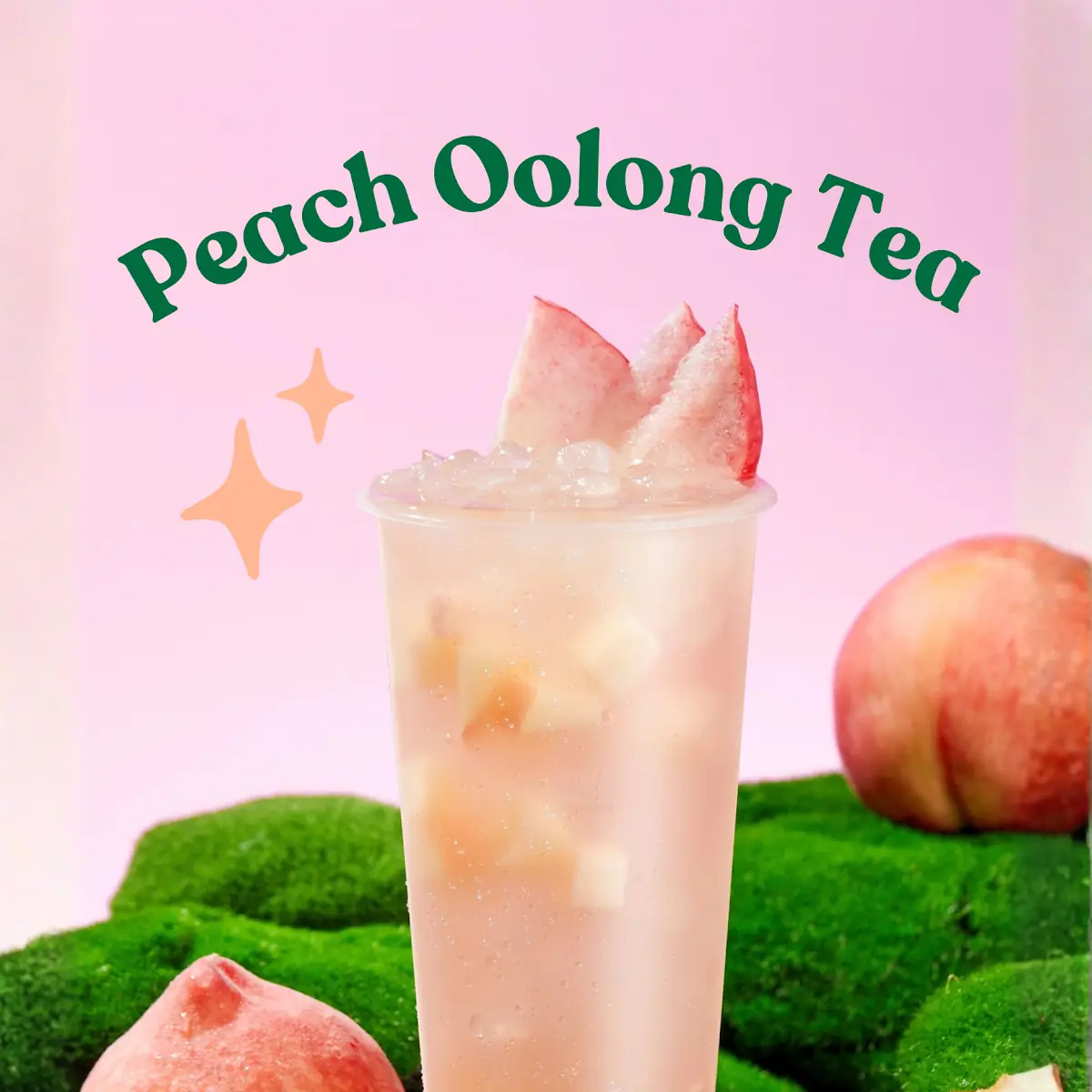 Peach Oolong Green Tea