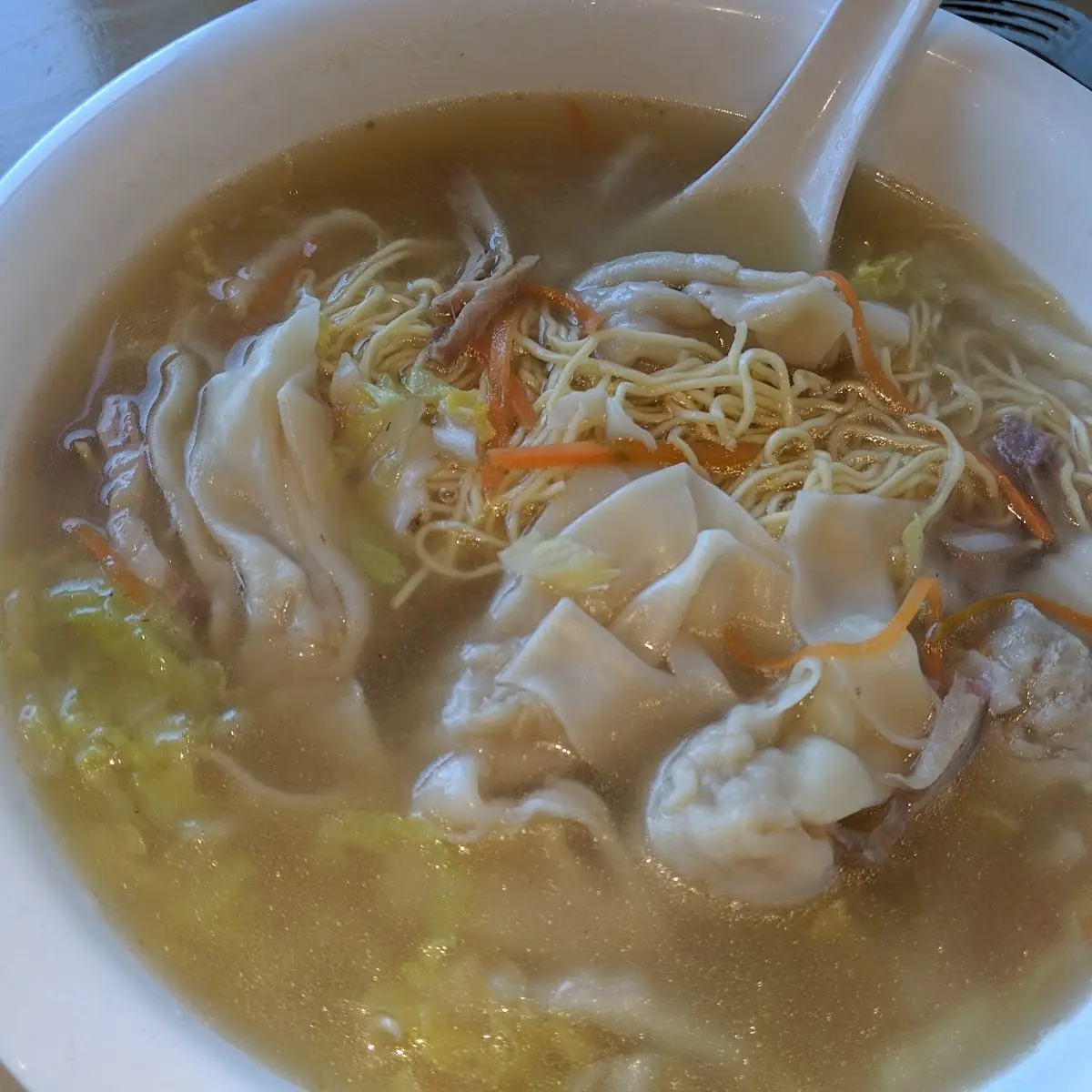 Wonton Noodle Soup