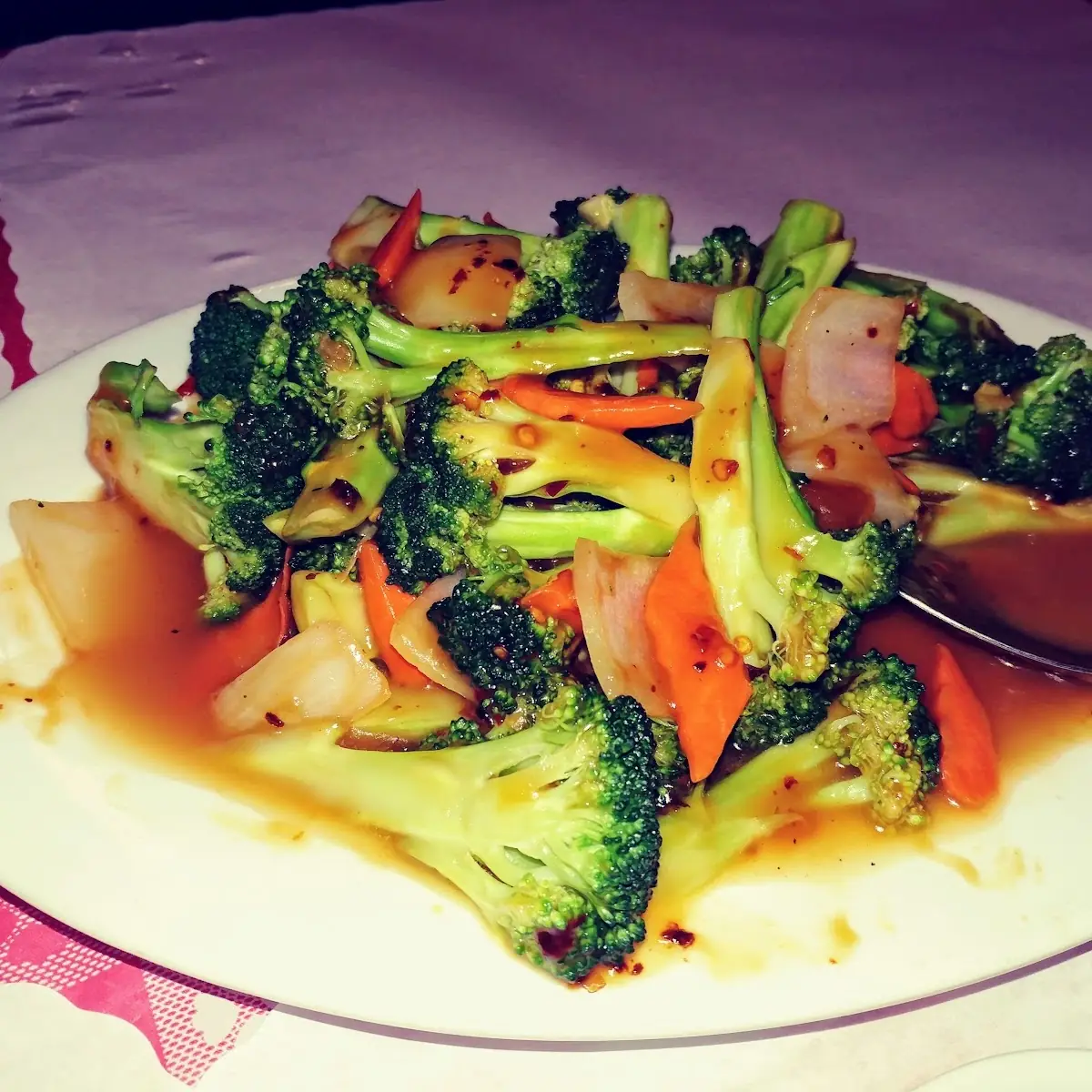Broccoli with Garlic Sauce