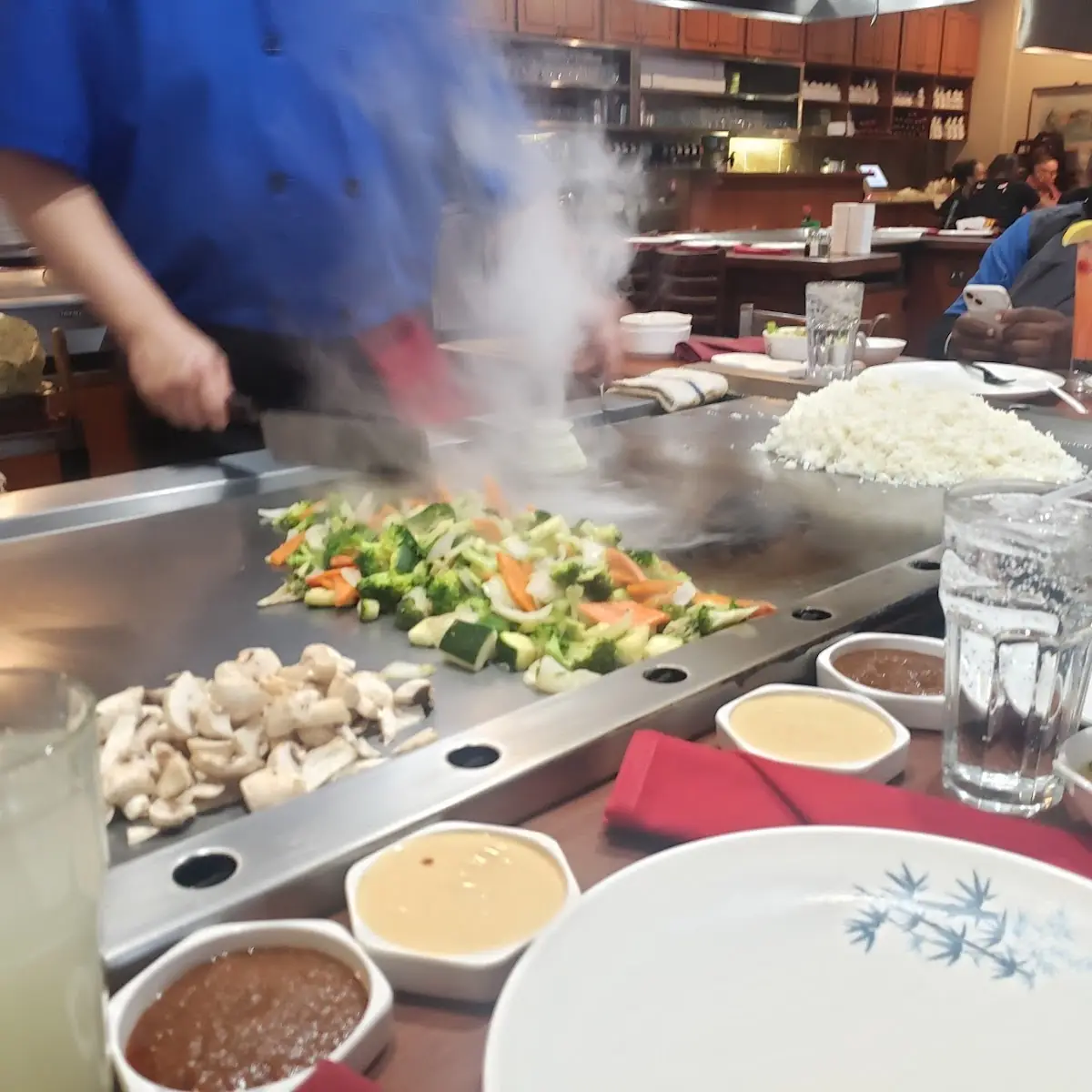 Vegetables and Fried Rice