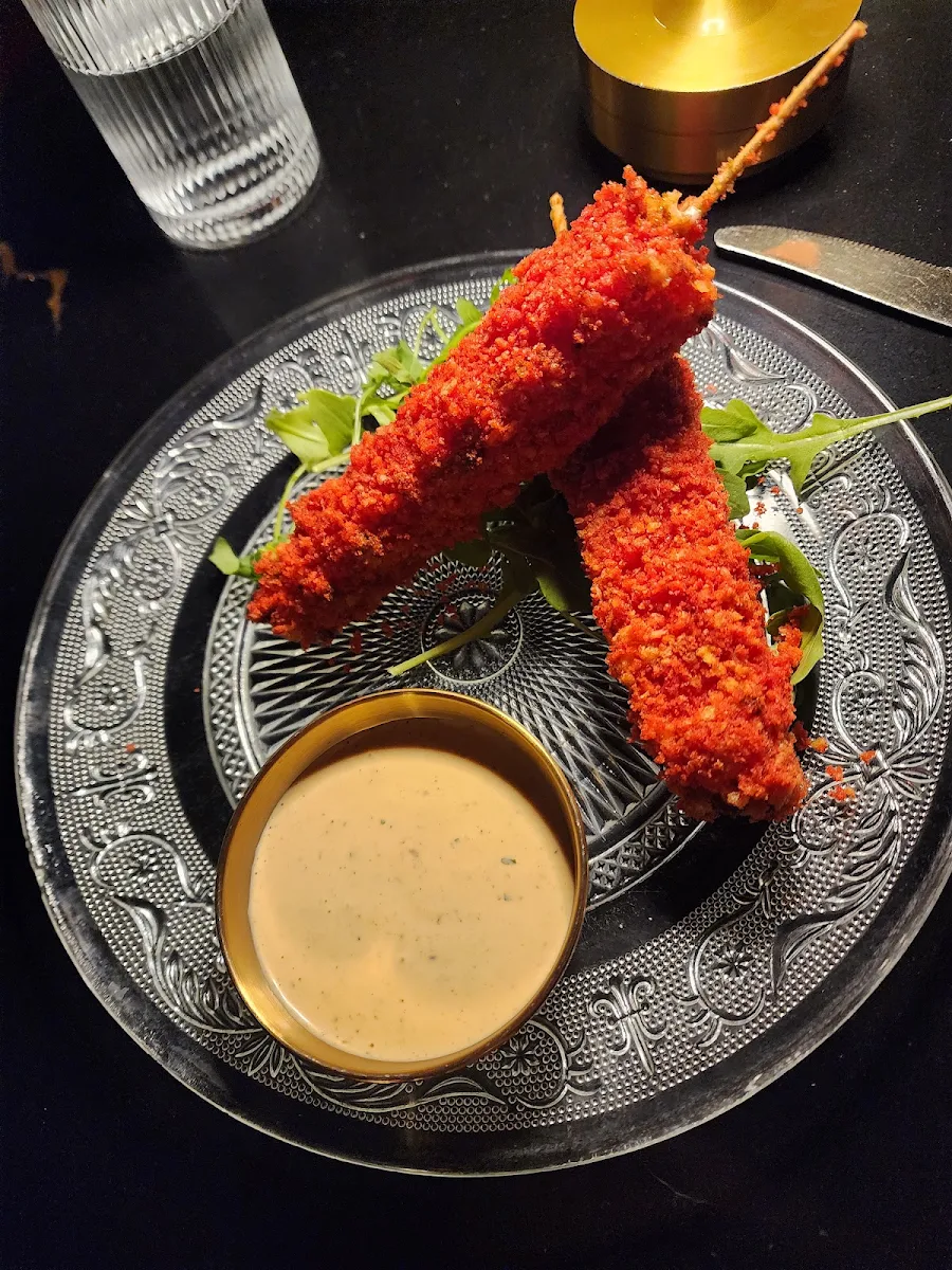 Hot Cheetos Mozzarella Sticks