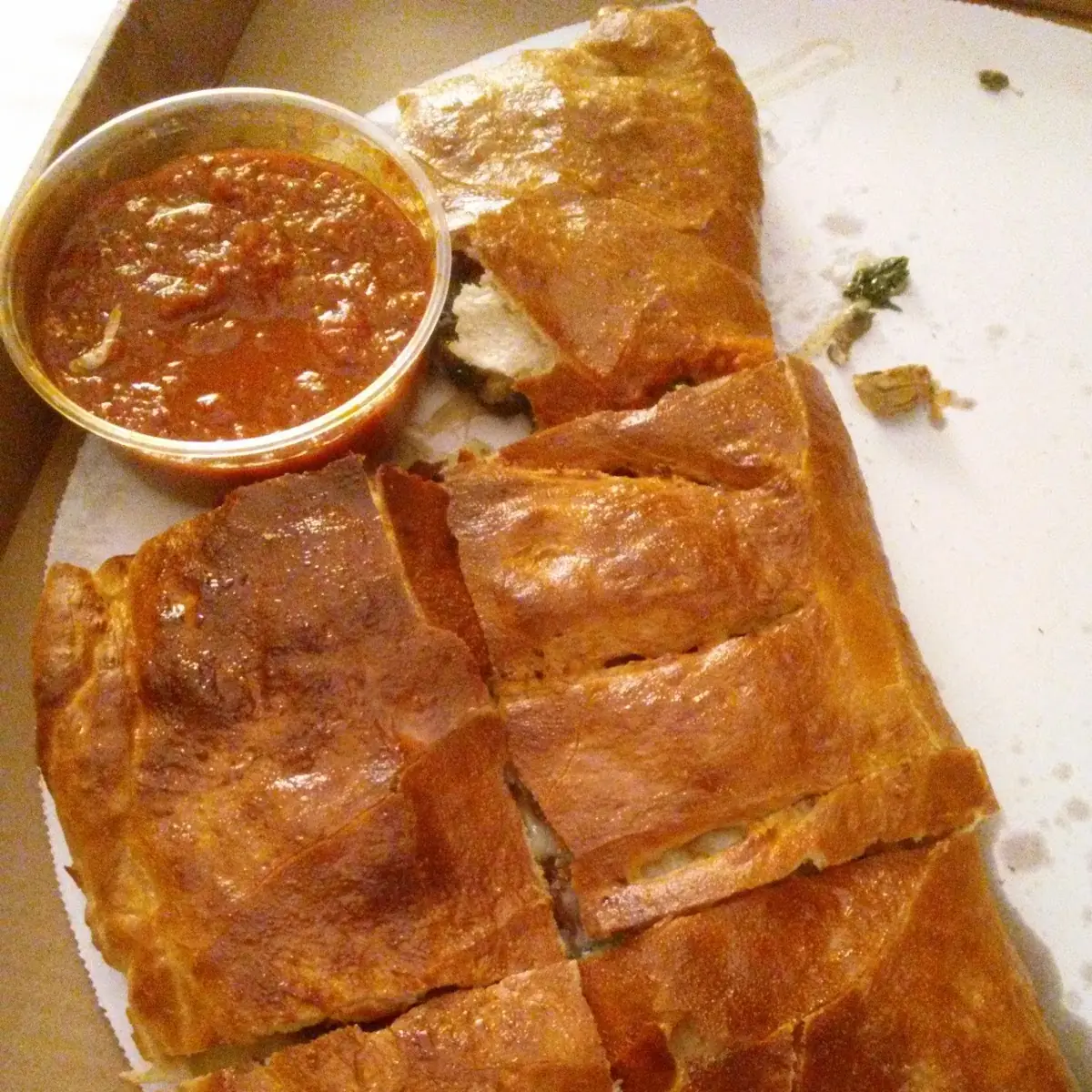 Calzone Eggplant Parmesan