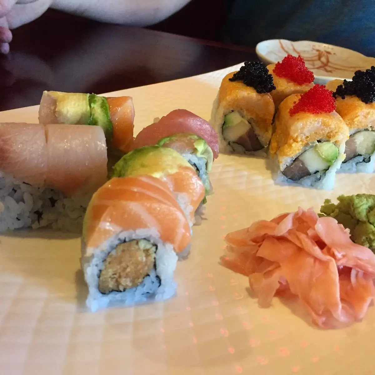 Spicy Tuna Rainbow Roll