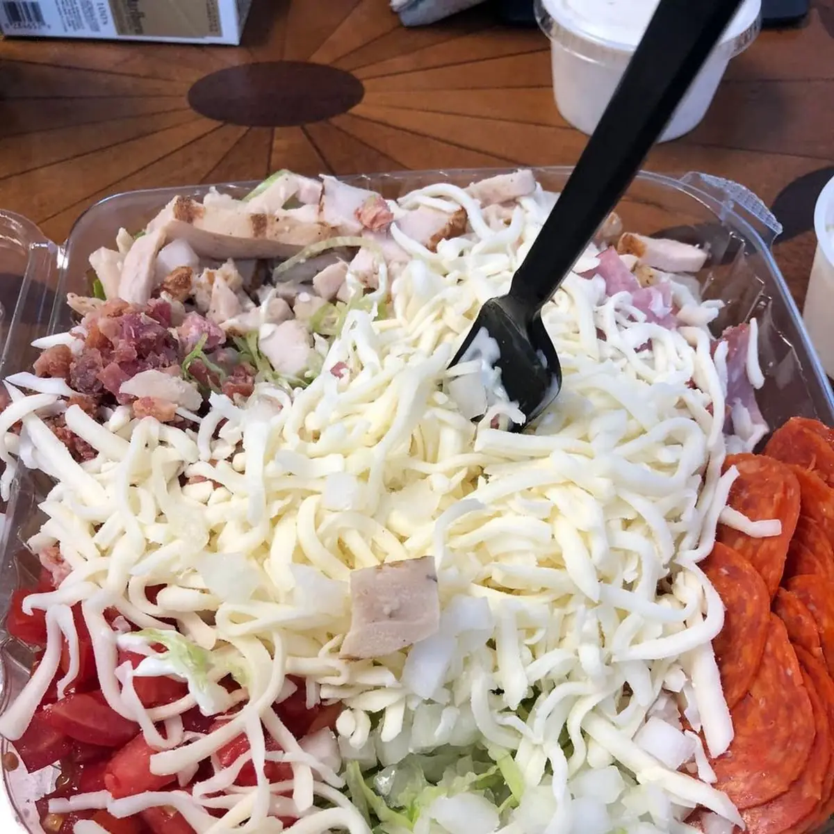 Huge Salad All the Way