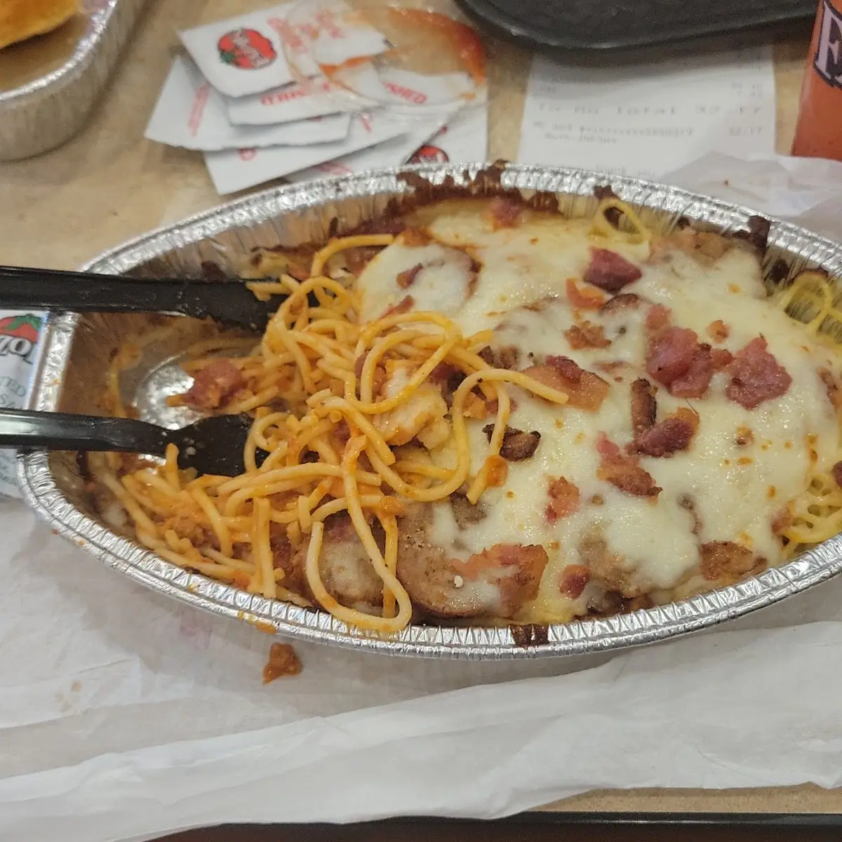 Loaded Baked Spaghetti