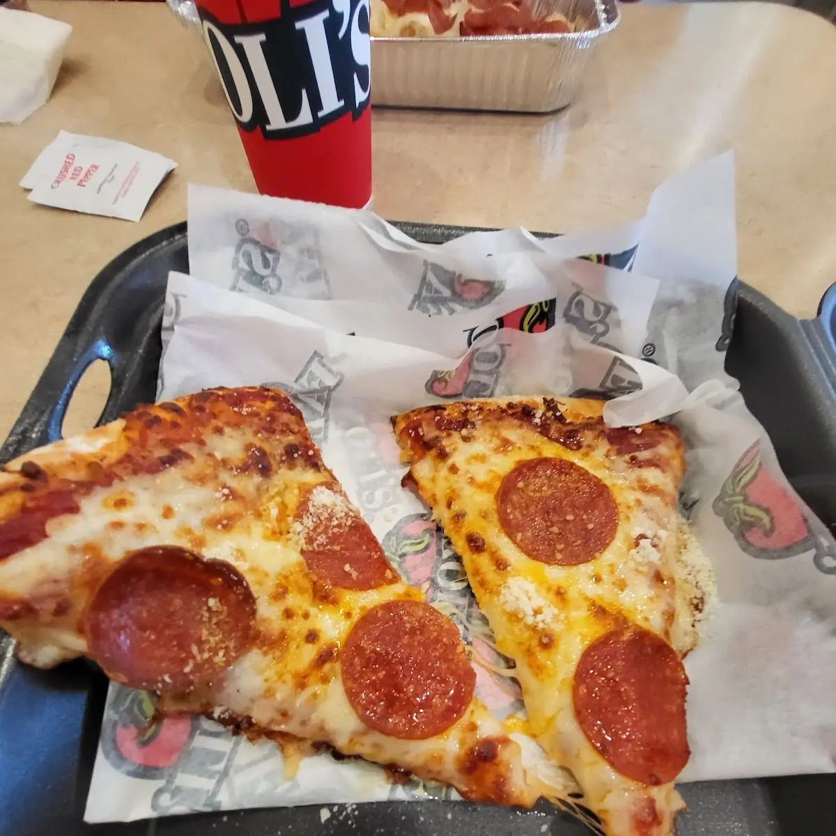 Pepperoni Pizza Slice Of