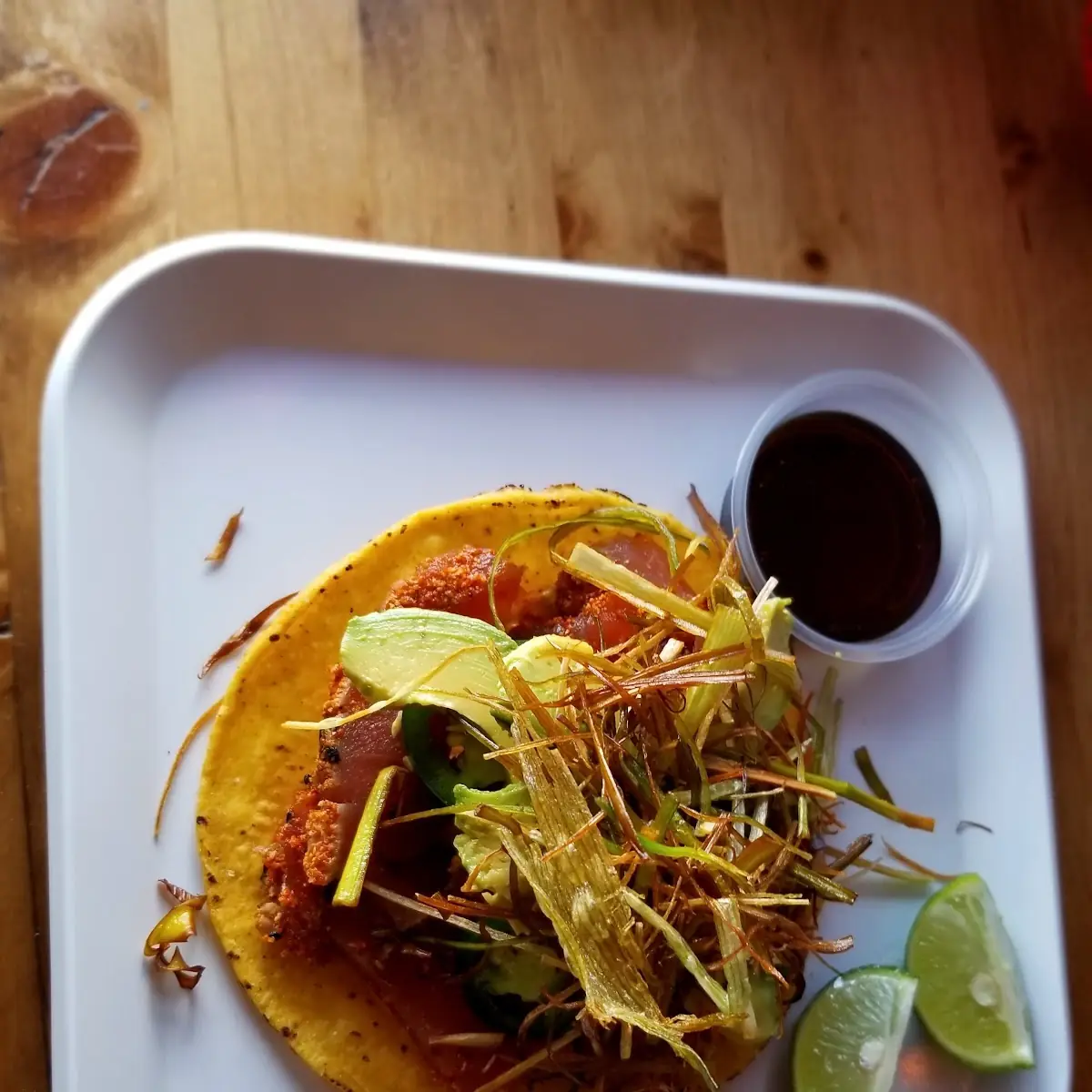 Ahi Tuna Tostada