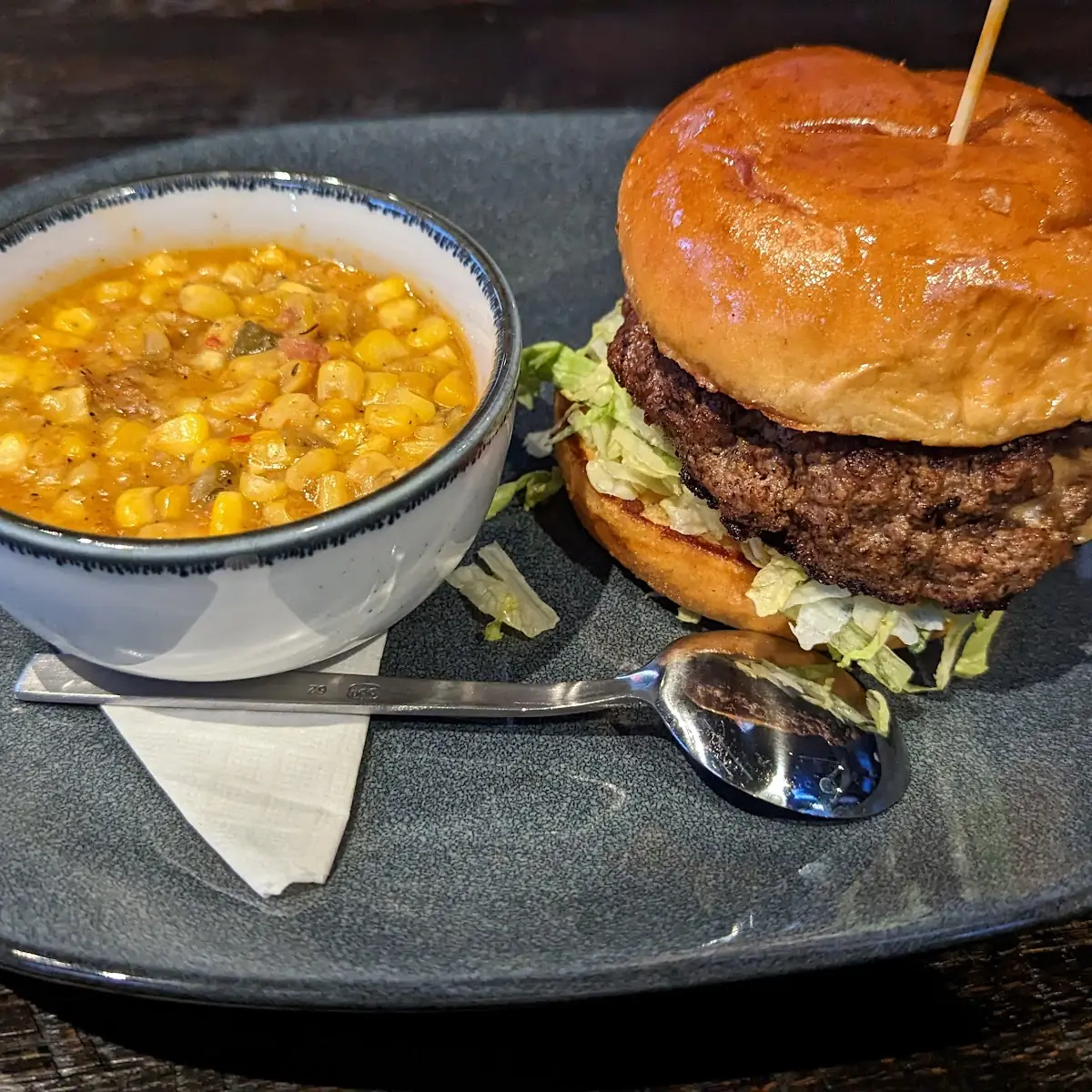 Stuffed Burger