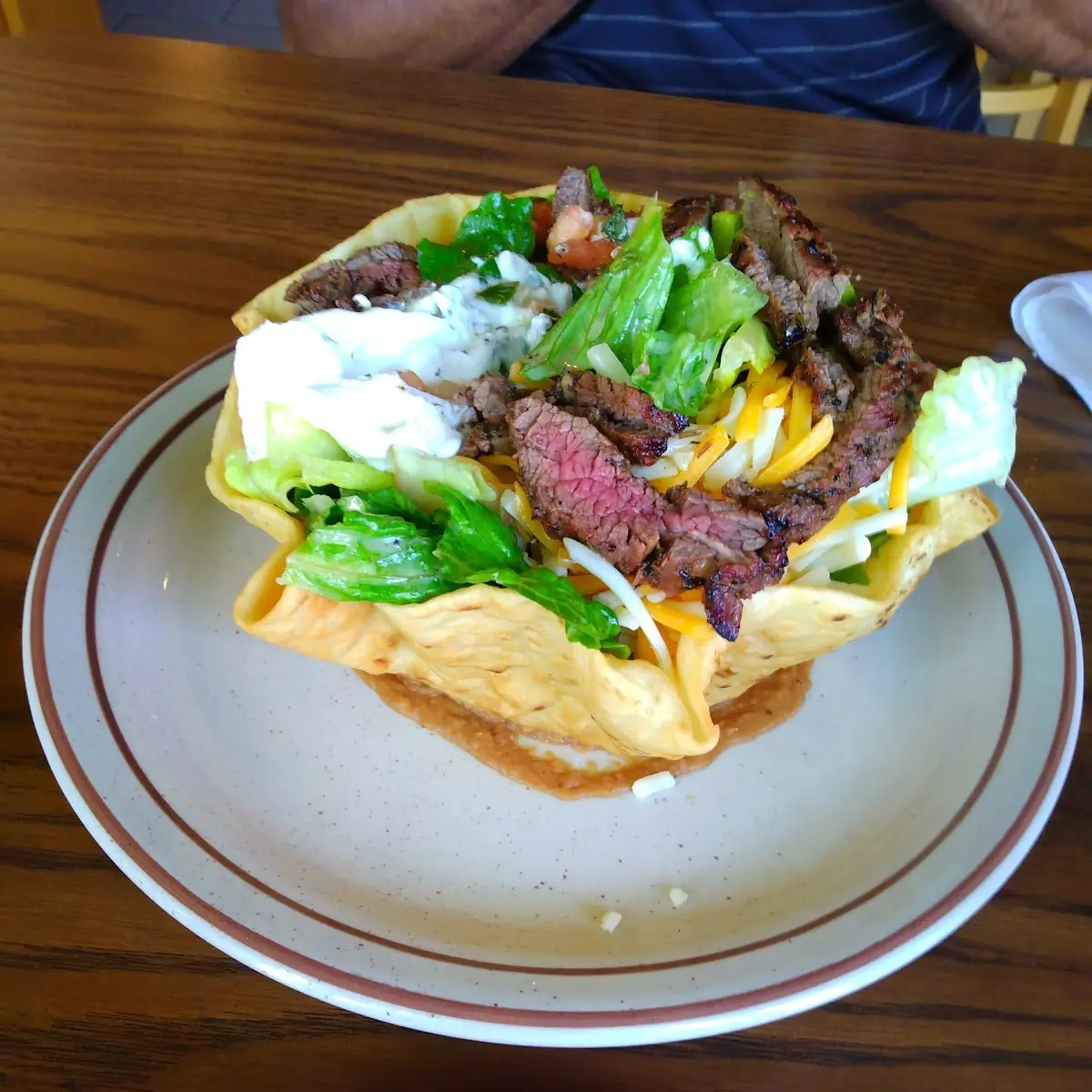Steak Taco Salad