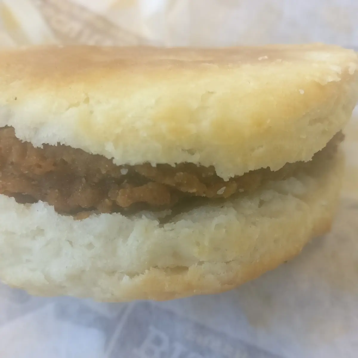 Sausage and Egg Biscuit
