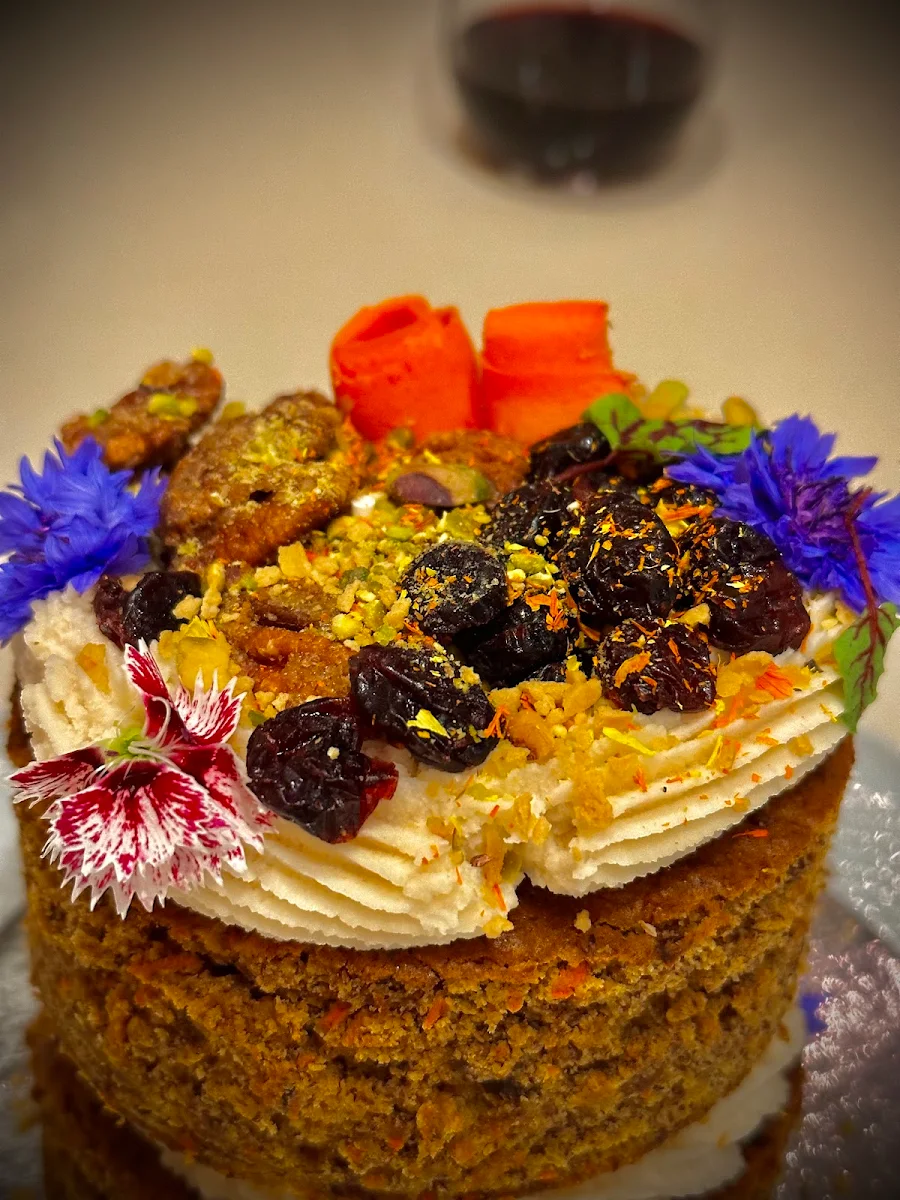 Carrot Cake, Chef Veganessa Inc