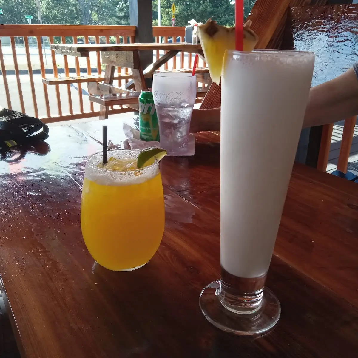 Mango Margarita and Pina Colada