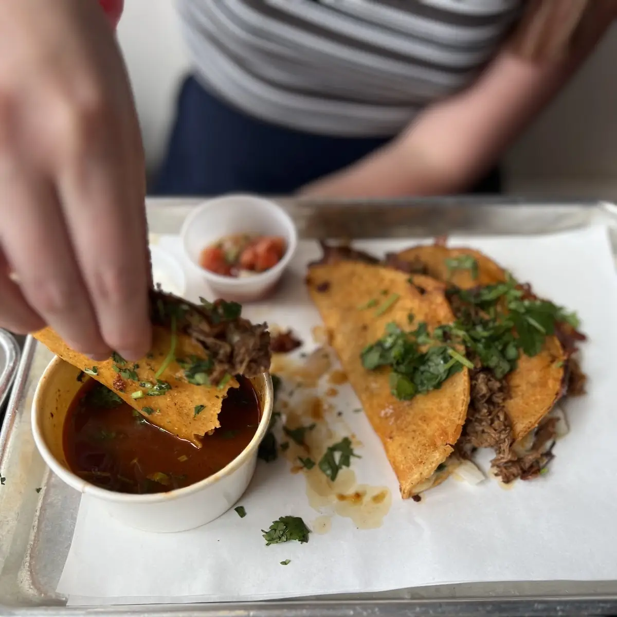 Grilled Birria Burrito