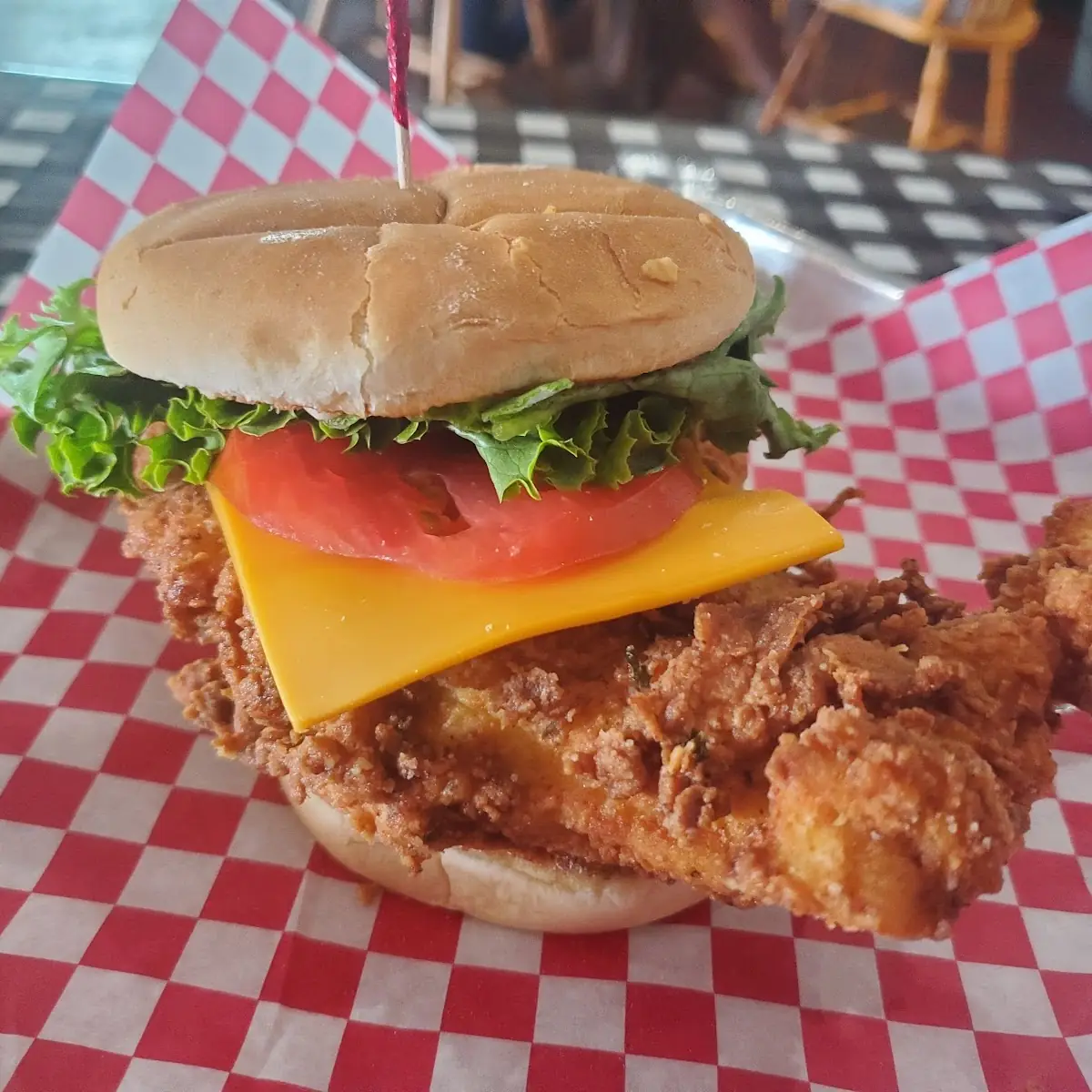 Fried Chicken Sammy
