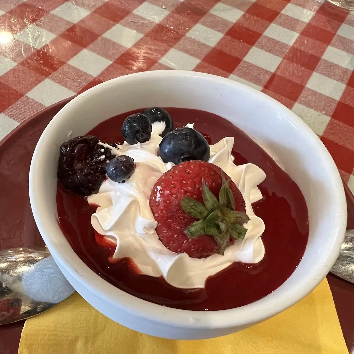 Raspberry Panna Cotta