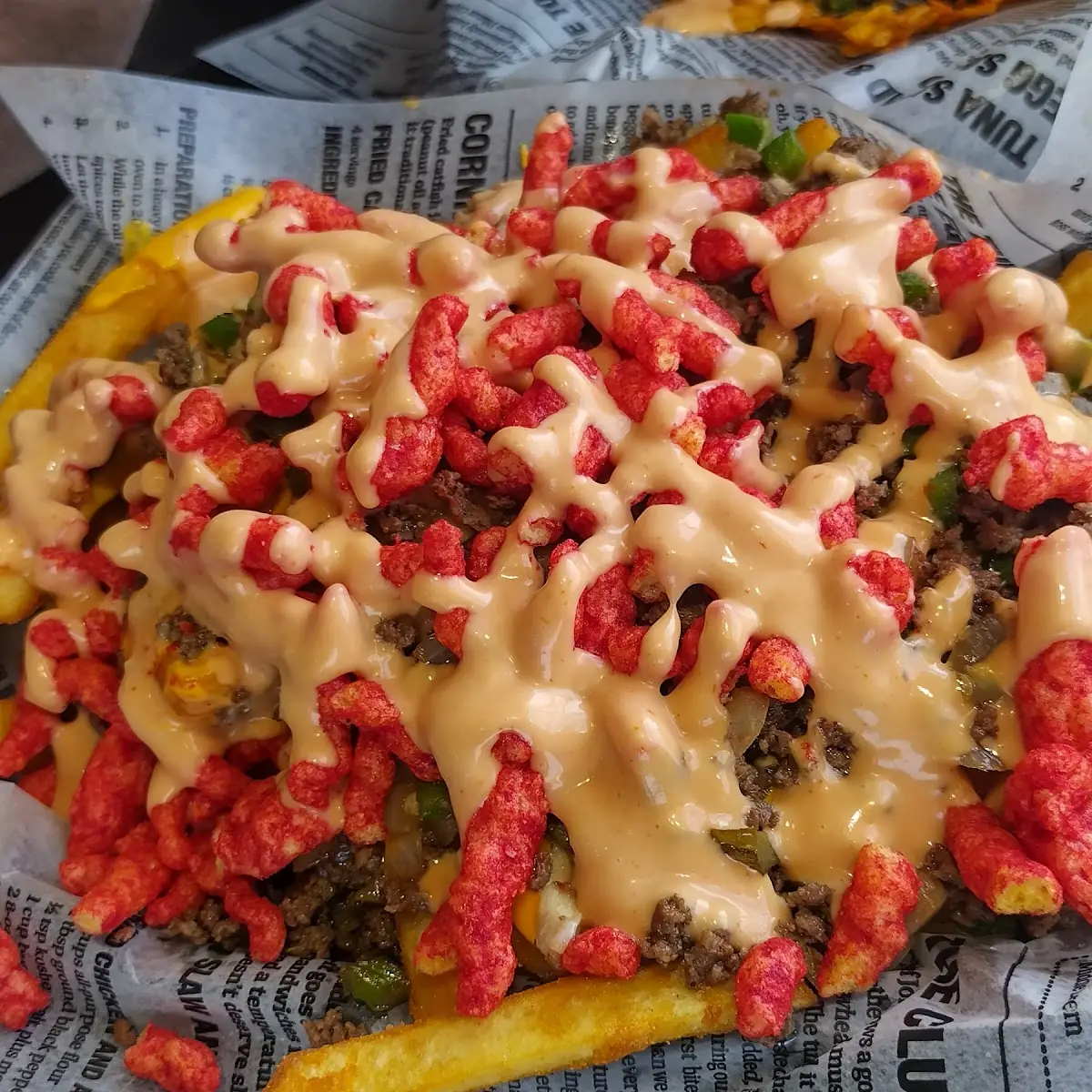 Loaded Fries with Cheese