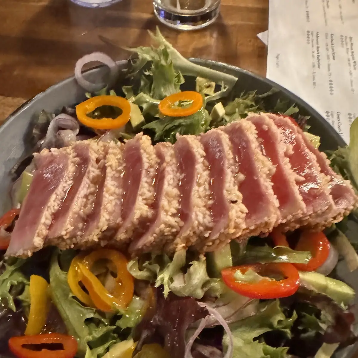 Ahi & Avo Salad