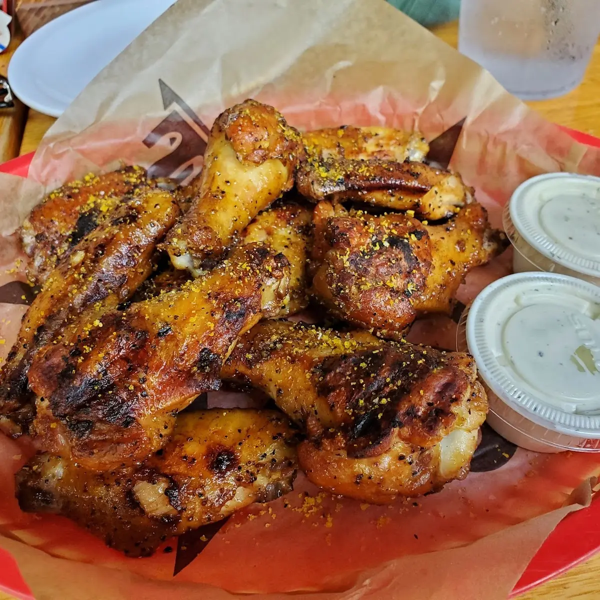 Smoked Lemon Pepper Wings