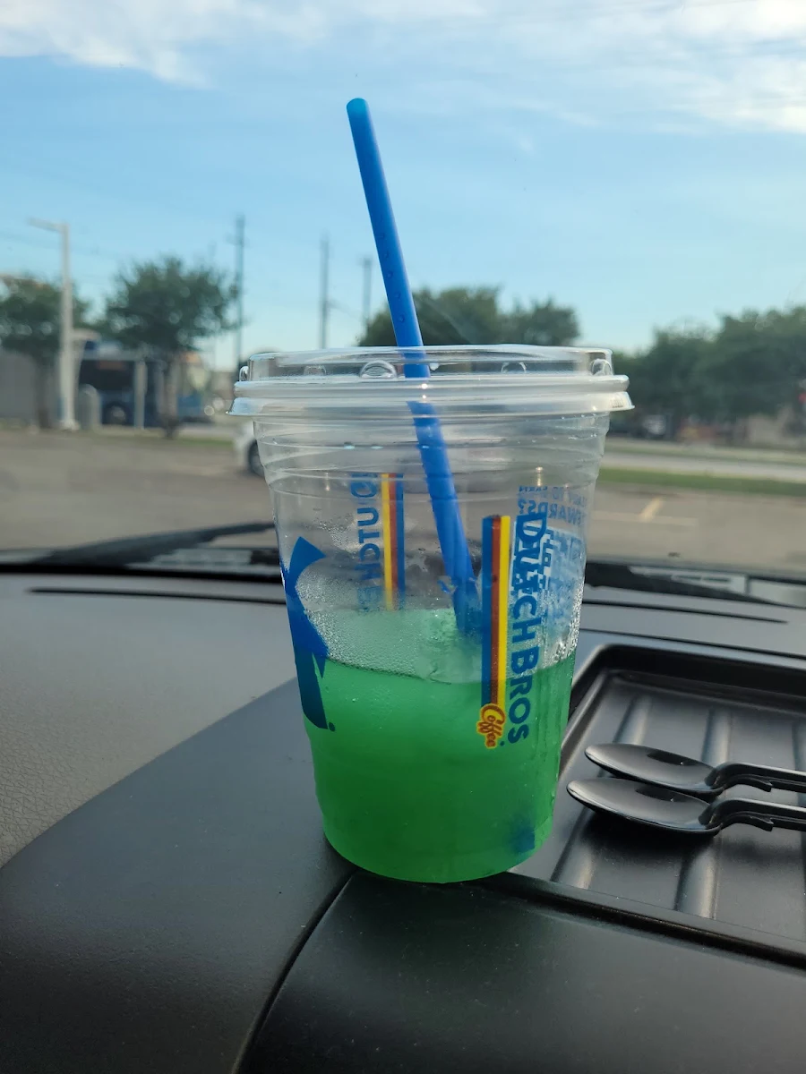 Blue Raspberry Redbull Blended