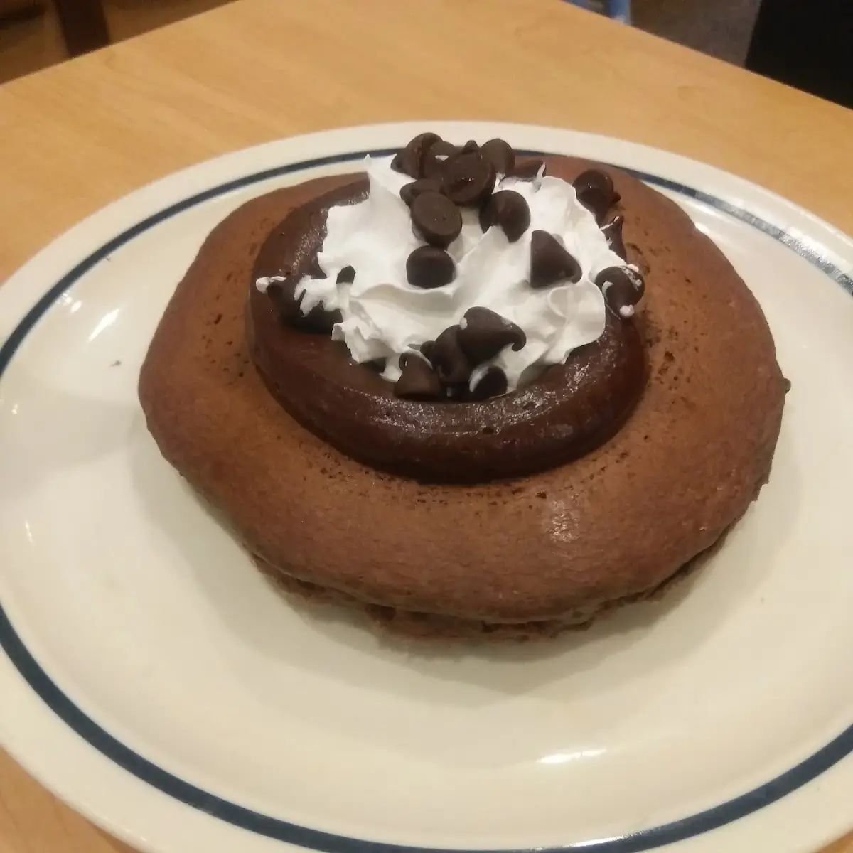 Double Chocolate Chip Pancakes