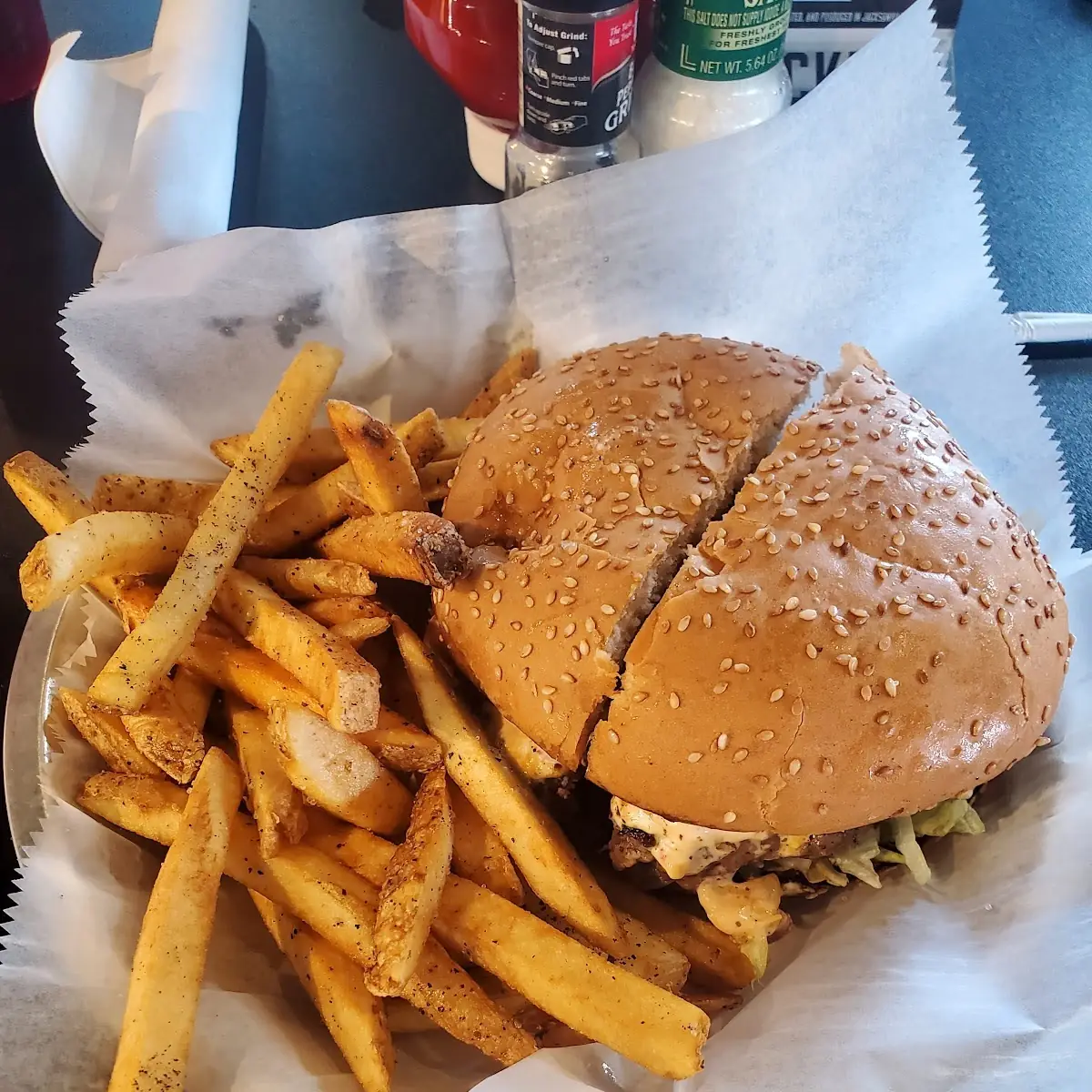 Cheesy Bacon Burger