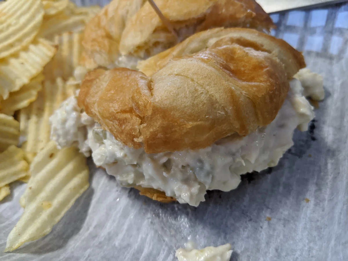 Chicken Salad on Croissant